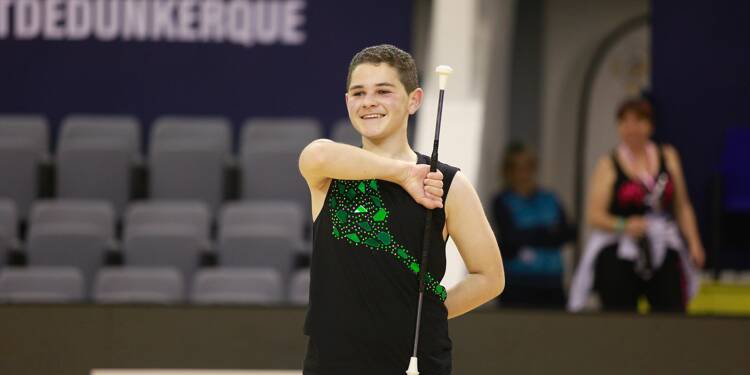 Depuis Breil-sur-Roya, Enzo Gini a décroché son billet pour les Mondiaux de Twirling bâton à Turin