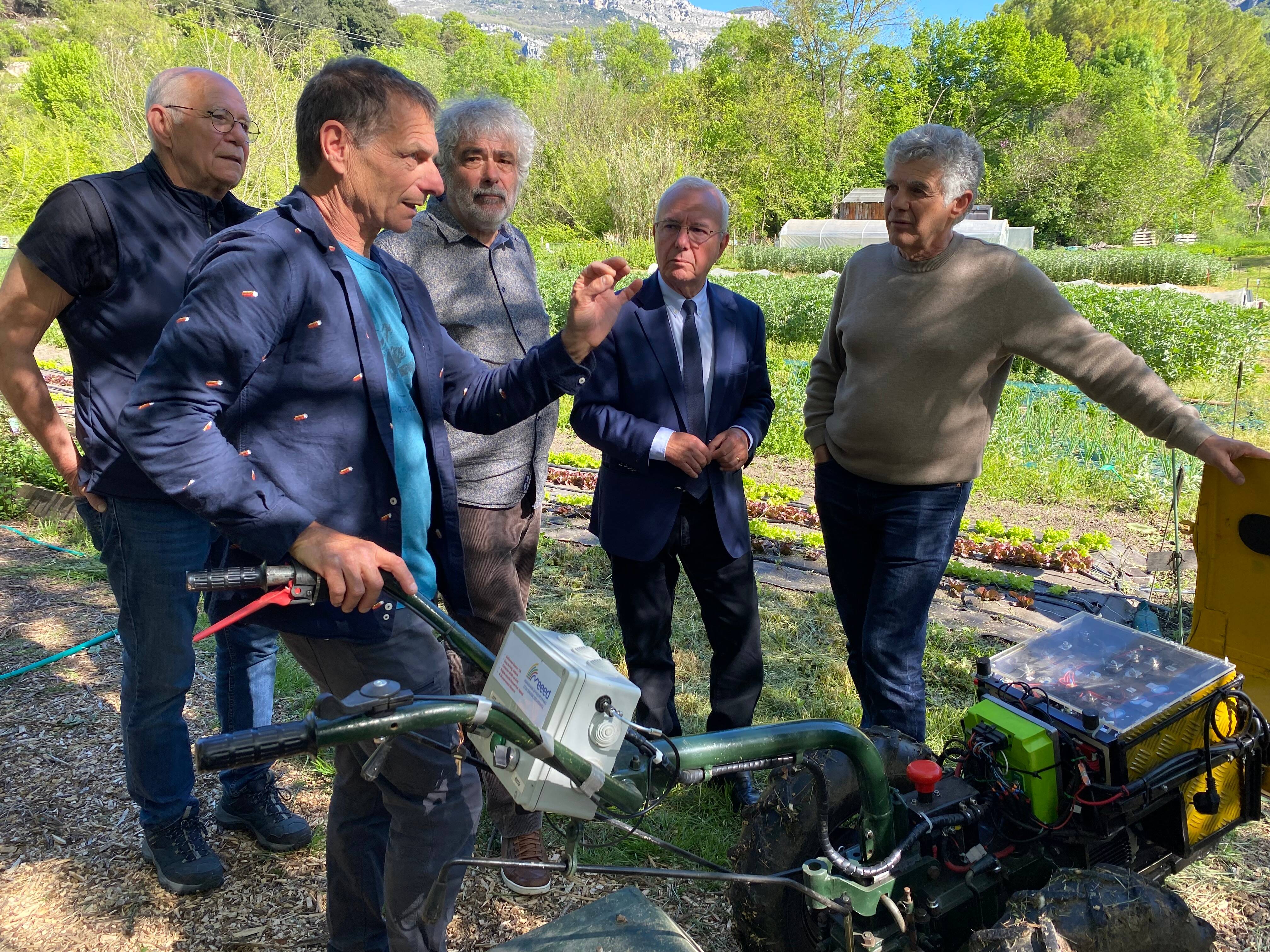 Au Bar-sur-Loup, la "tech" au service d'un maraîchage décarboné