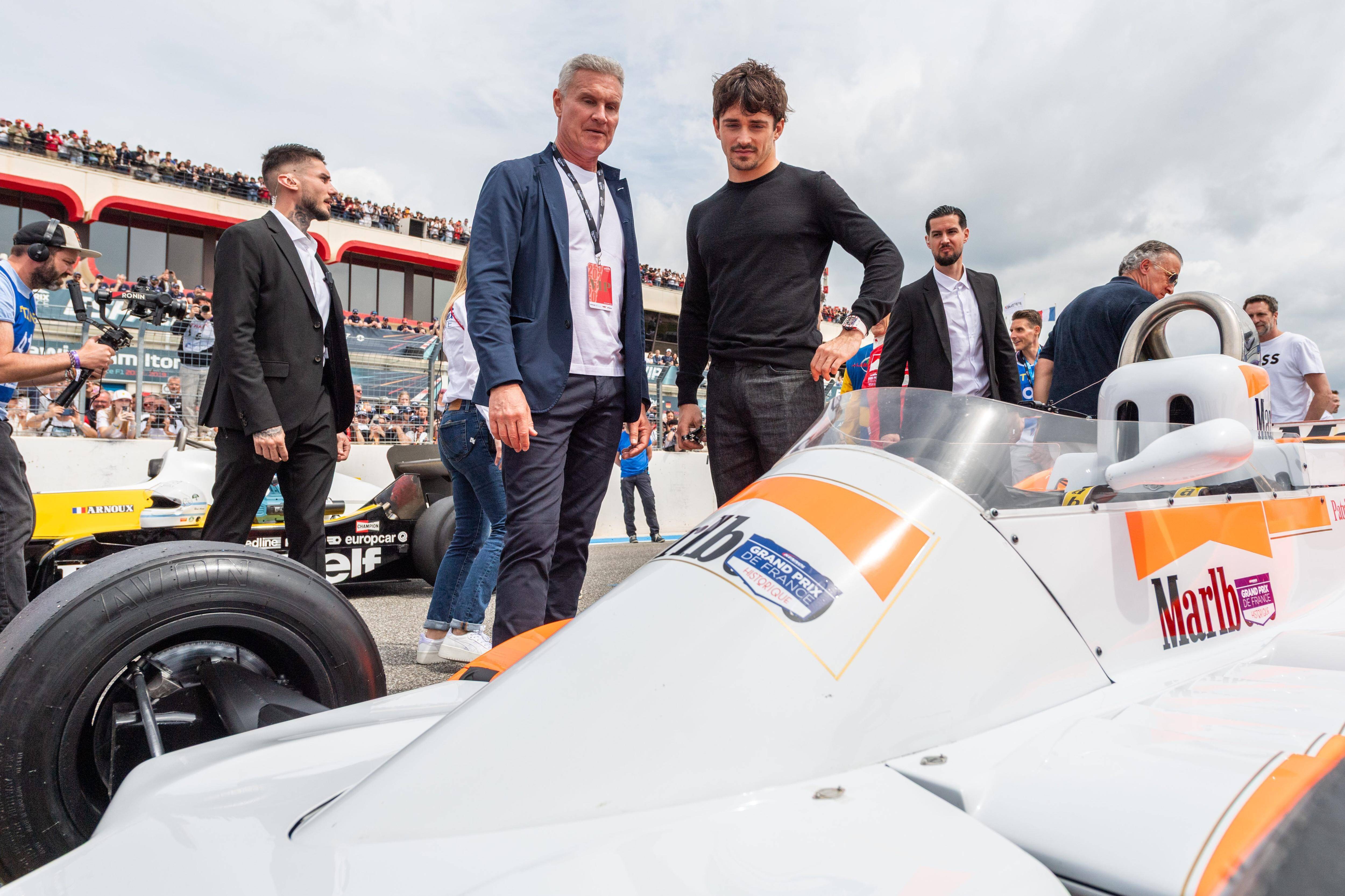 Sur les traces du buzz Leclerc dans le paddock du Grand Prix de France Historique au Castellet