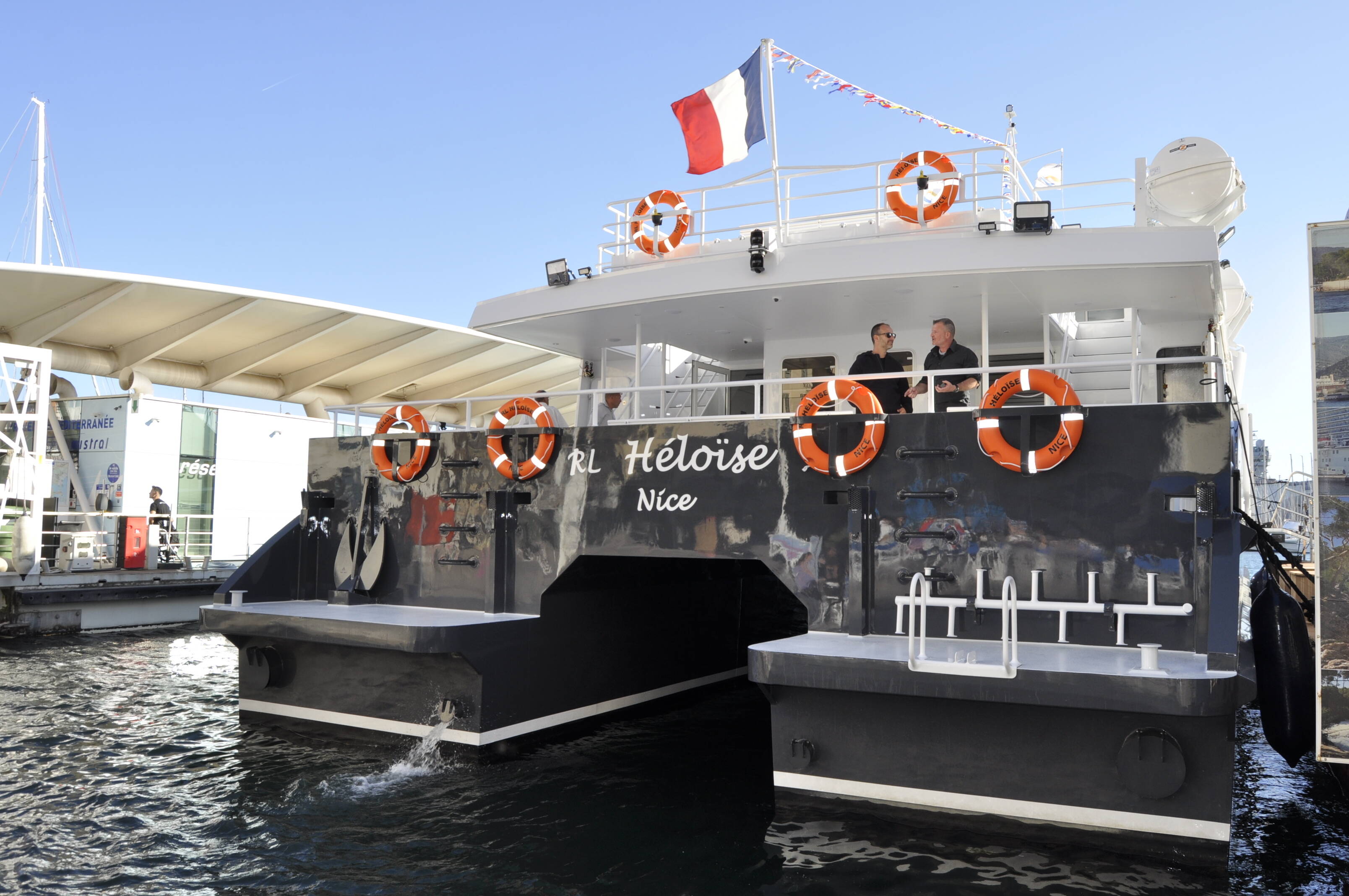 A la découverte d'un catamaran pas comme les autres à Toulon