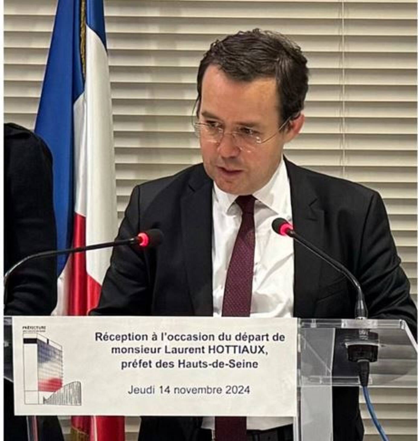 Laurent Hottiaux, ex-préfet des Hauts-de-Seine, devrait être nommé préfet des Alpes-Maritimes