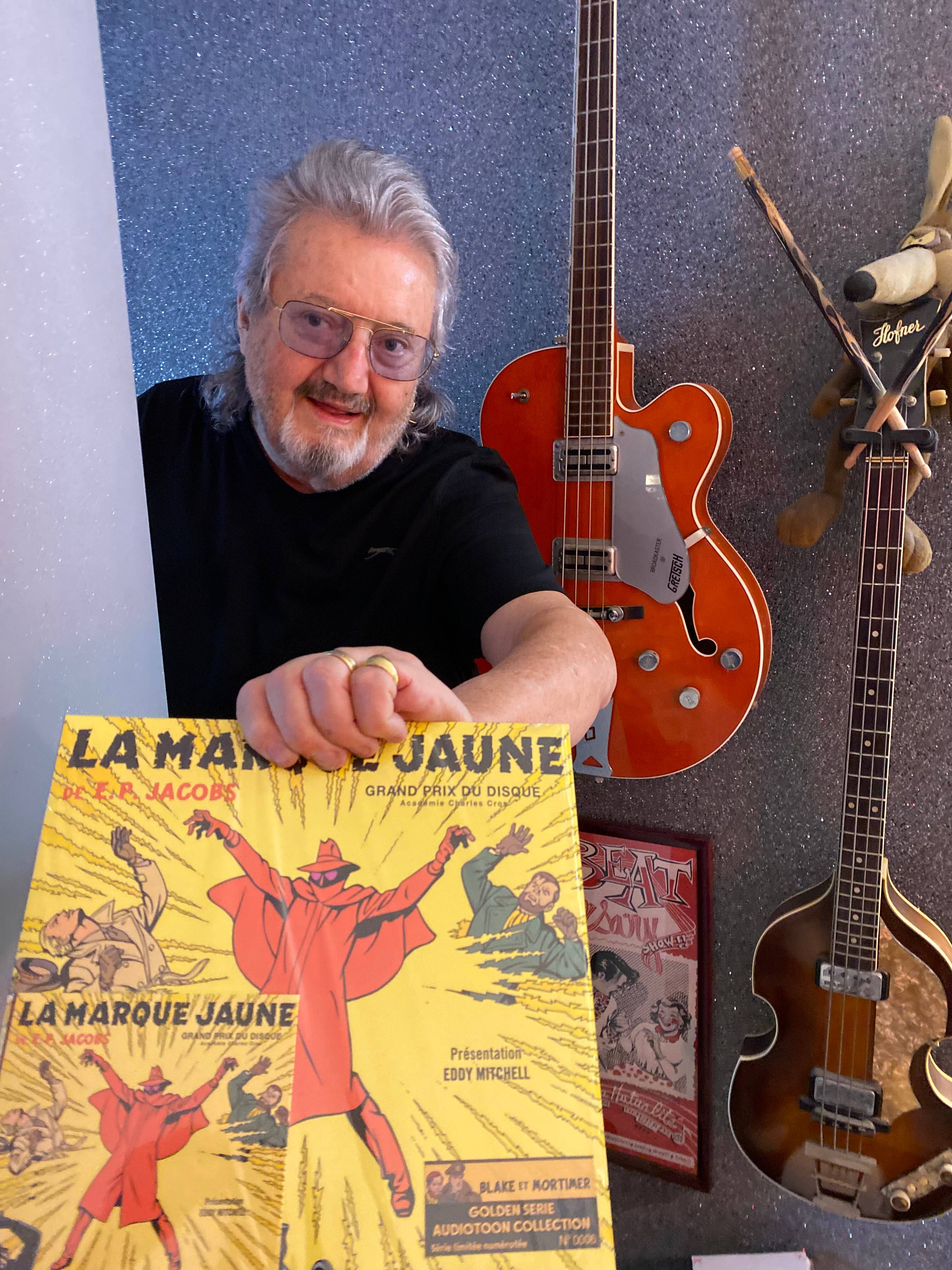 Le bassiste-chanteur-producteur maximois Jacky Chalard lance sur son label une collection BD en vinyles