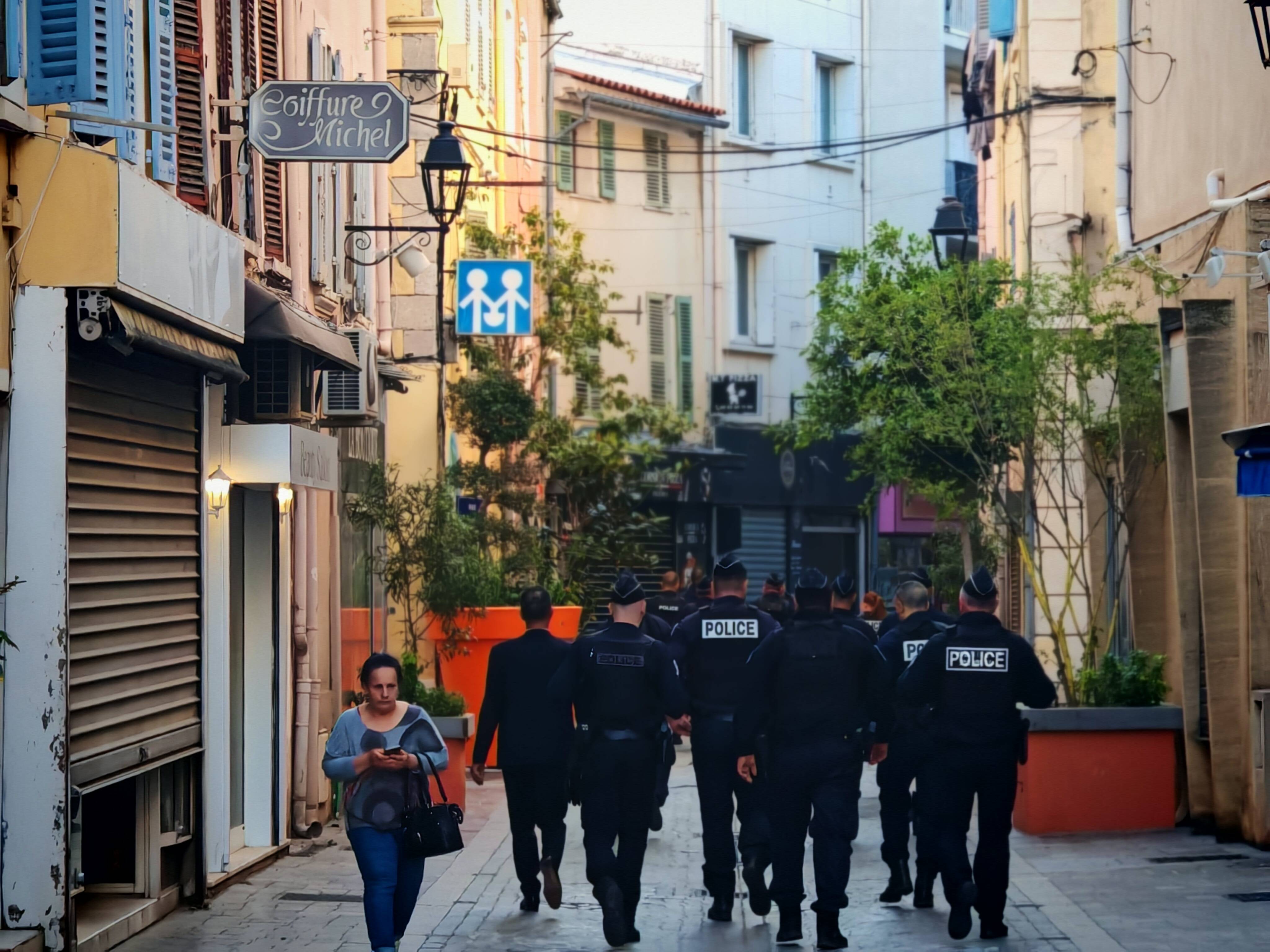 Nouvelle opération d'envergure des forces de police dans le centre-ville de La Seyne
