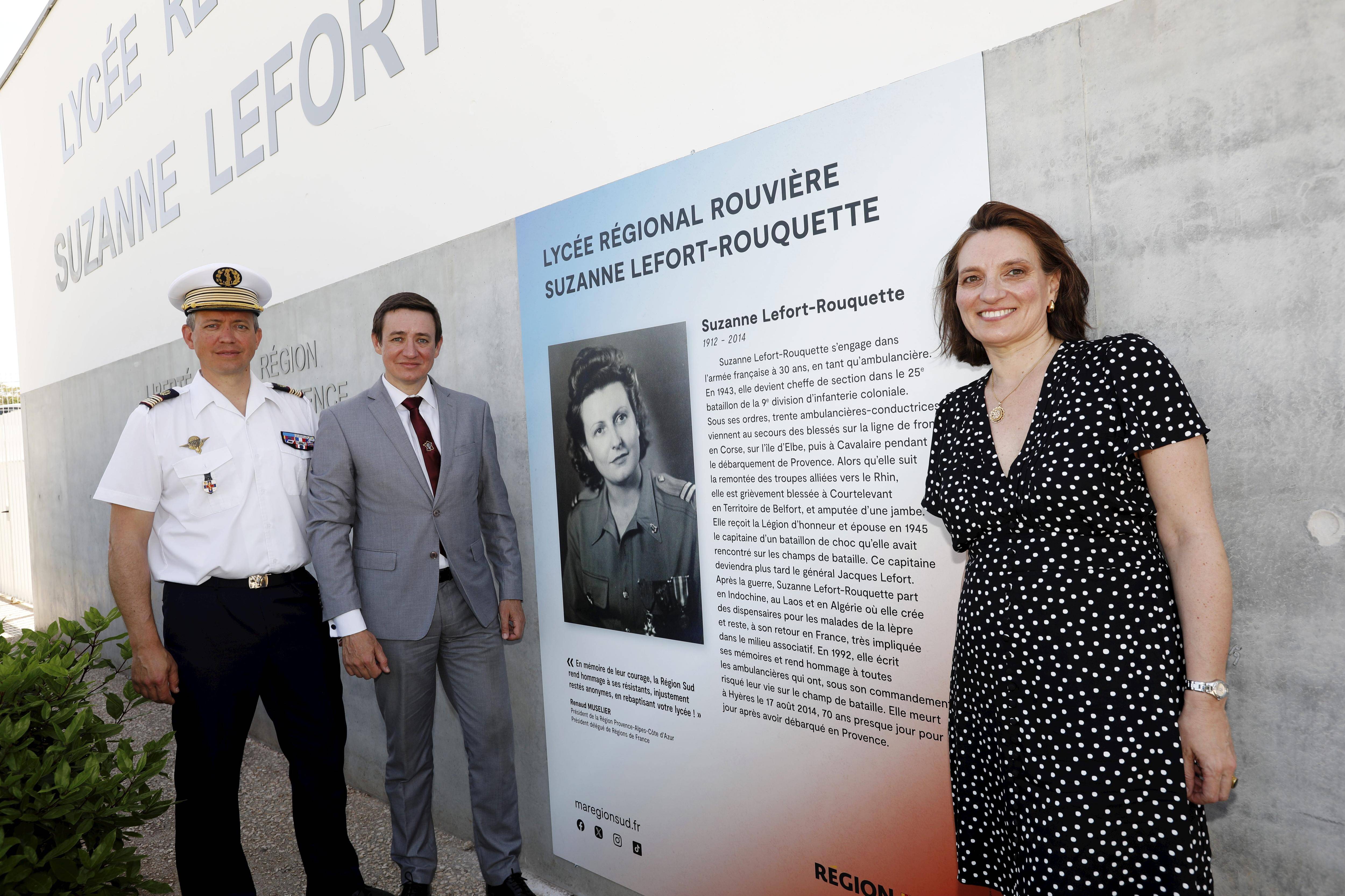A Toulon, le lycée Rouvière prend le nom d'une figure emblématique du débarquement de Provence
