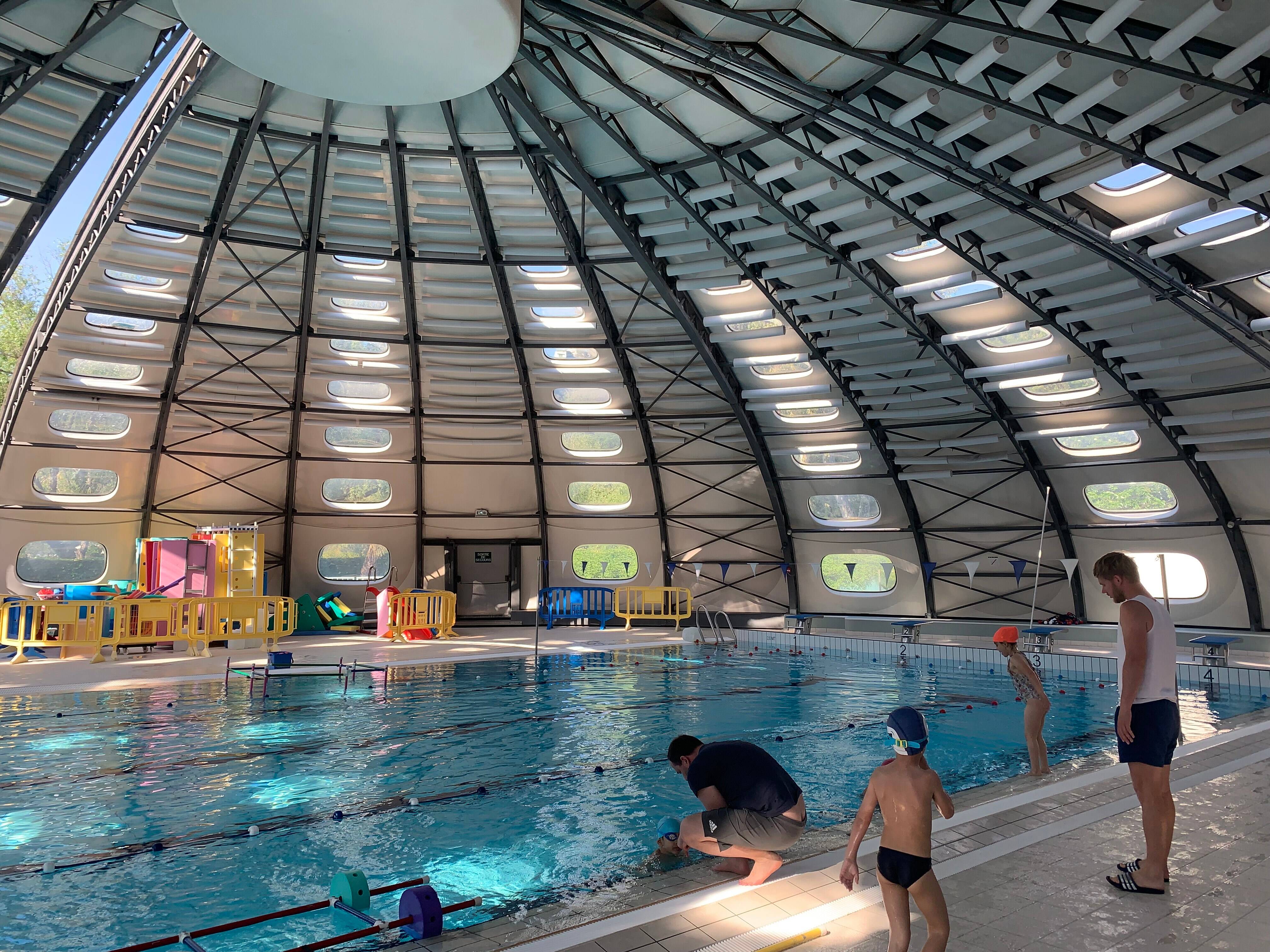 Système de ventilation, reconstruction de la coupole: la piscine des Canebiers a fait peau neuve à Cagnes-sur-Mer