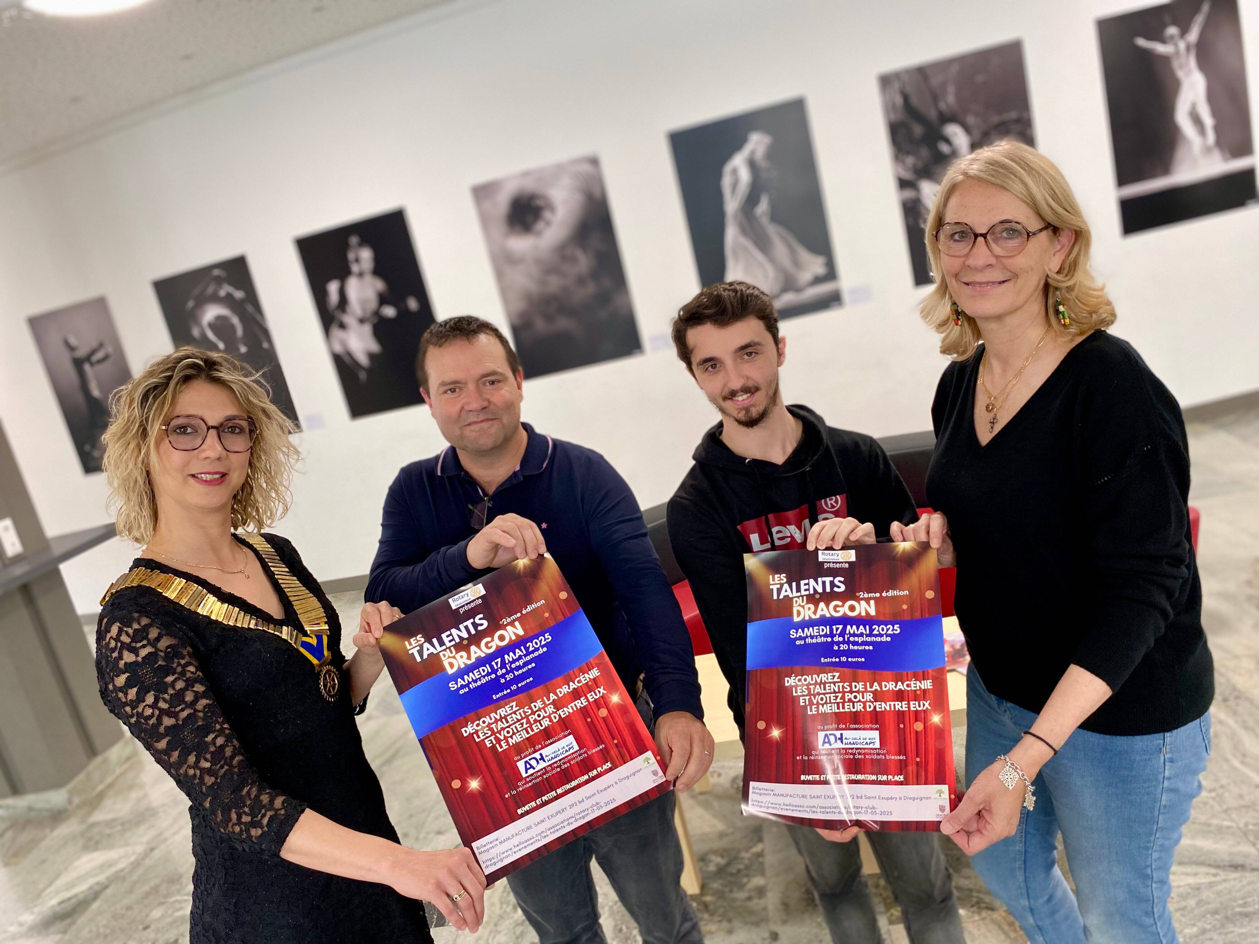 Talents du Dragon à Draguignan: ces candidats sont prêts à investir le théâtre de l'Esplanade pour la bonne cause