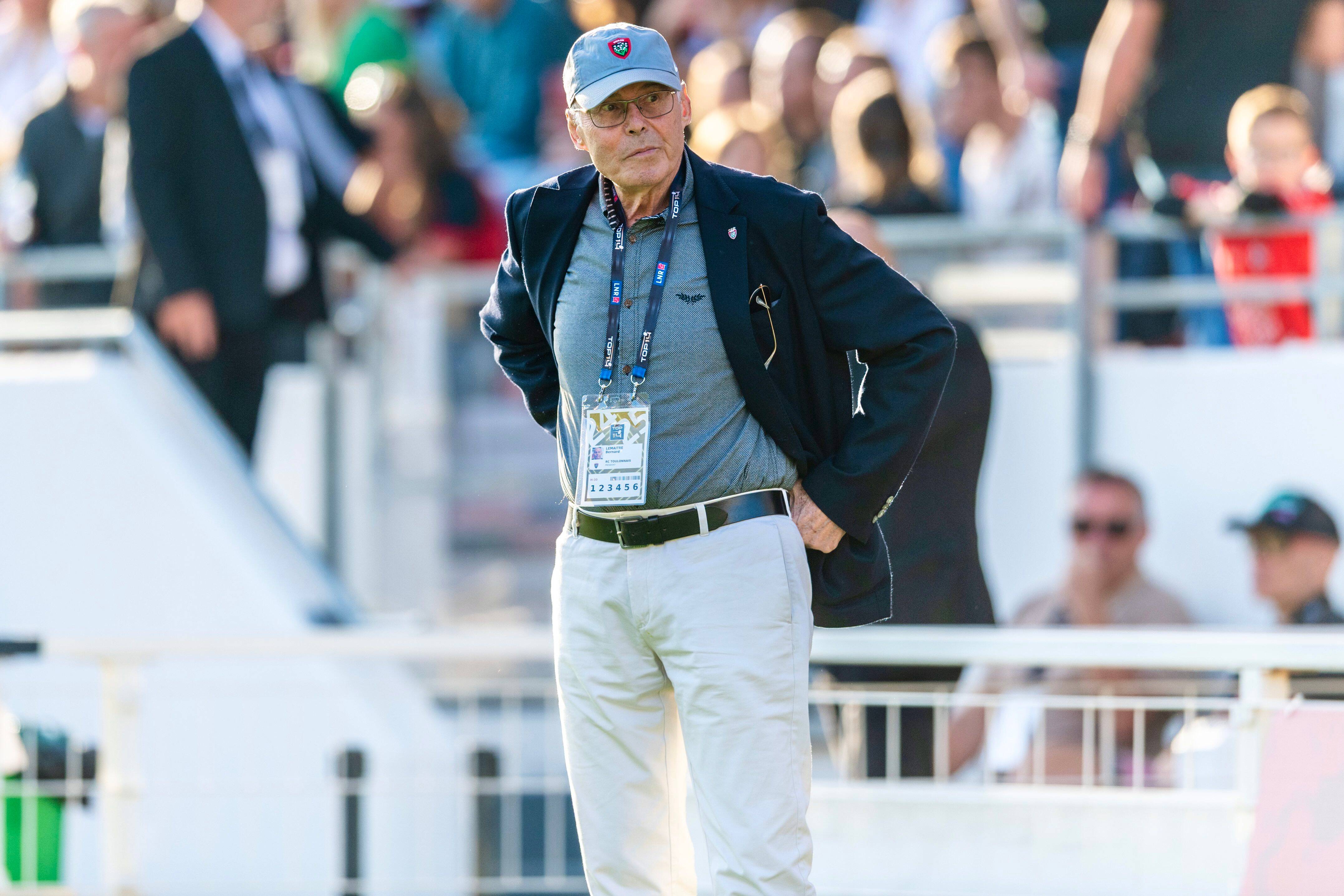 "Face à Toulouse, il faut se remettre au niveau": le président du RCT Bernard Lemaitre hausse le ton