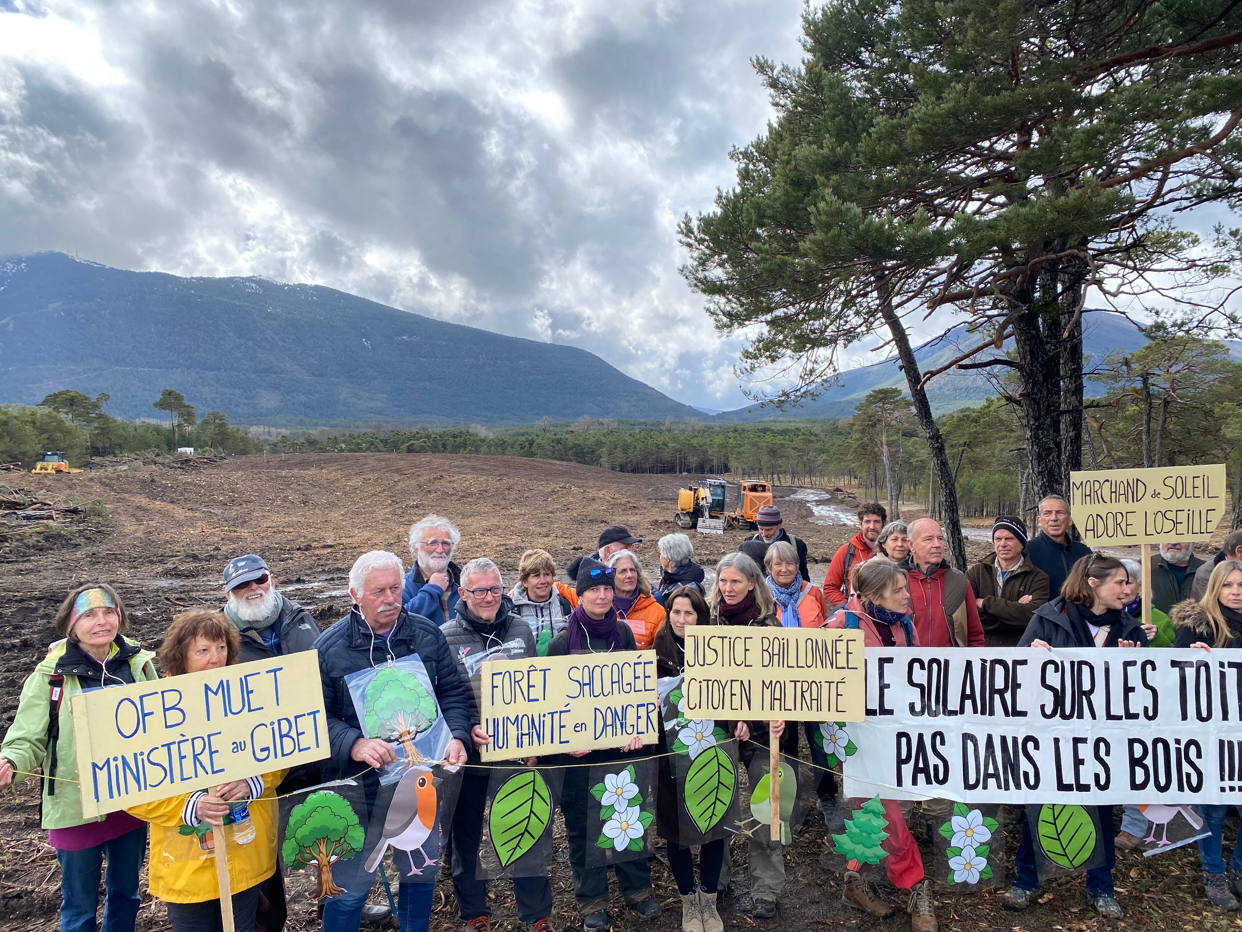 Projet de parc photovoltaïque de Séranon: les opposants portent plainte