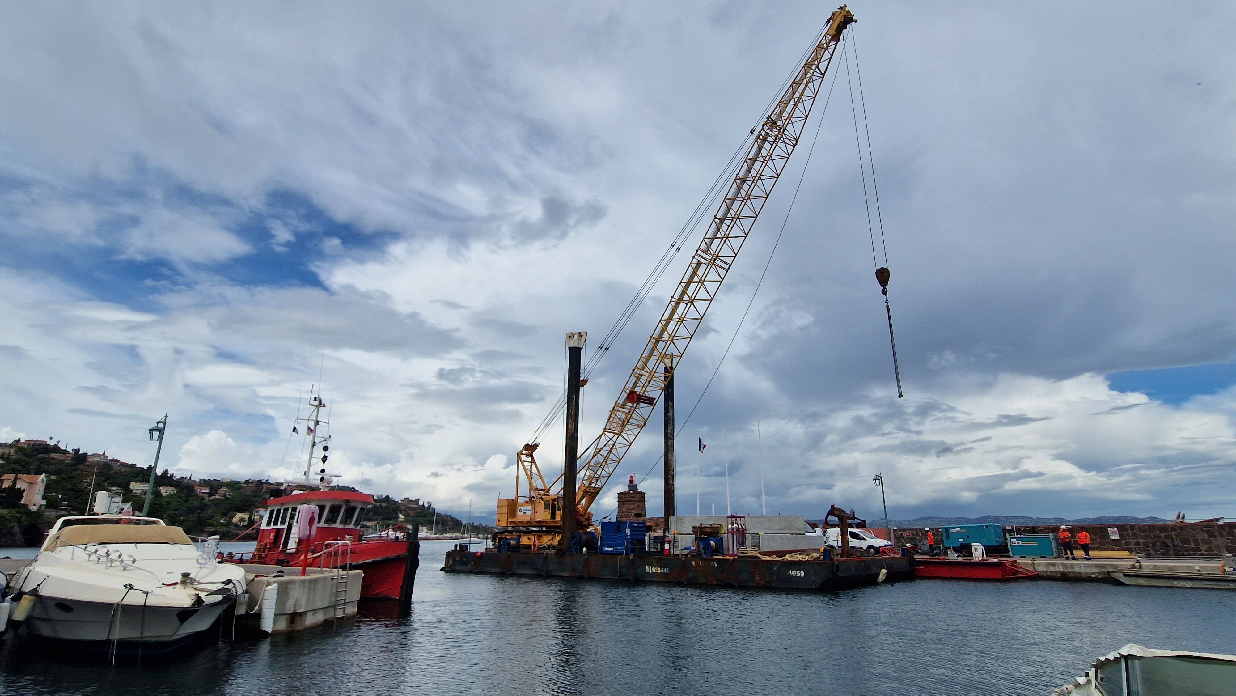 Très attendus par les plaisanciers, les travaux du port de cette ville de la Côte d'Azur sont bientôt terminés