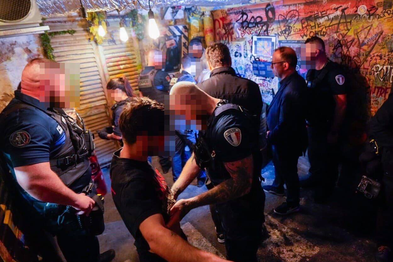 Vaste opération de contrôle d'établissements de nuit à Nice: 3 fermetures immédiates et 3 commerces dans le viseur