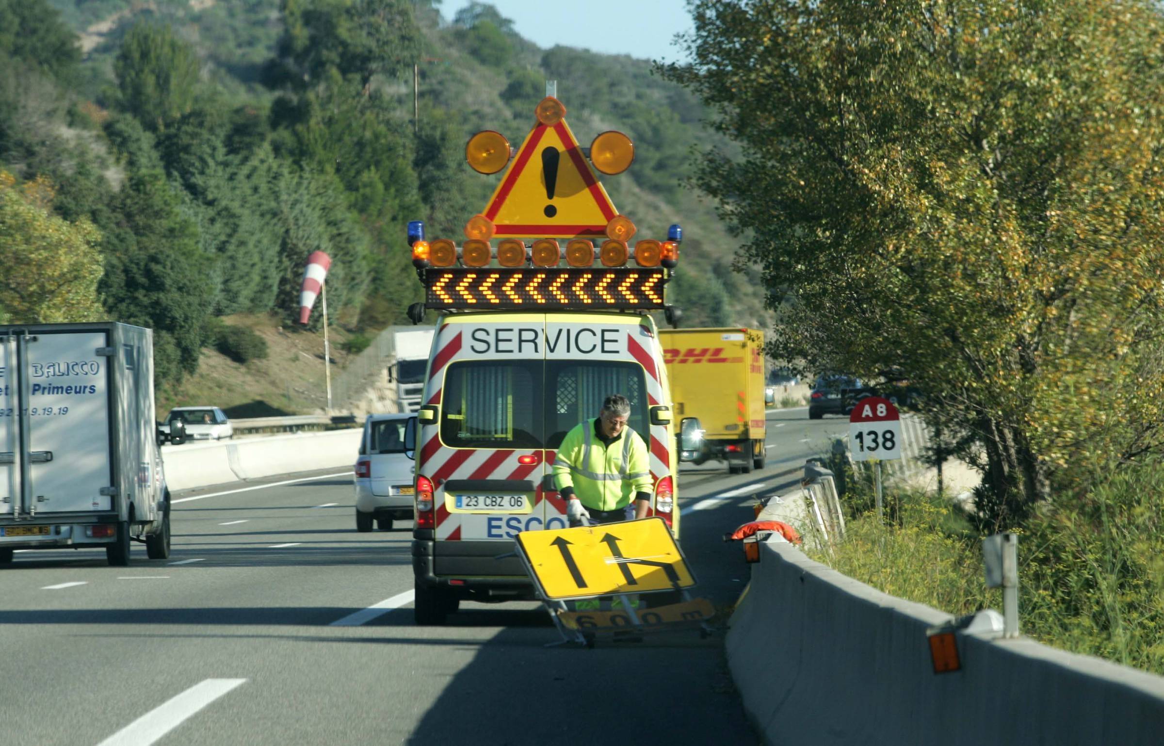 La circulation perturbée cette semaine sur l'A8 à Fréjus, on fait le point