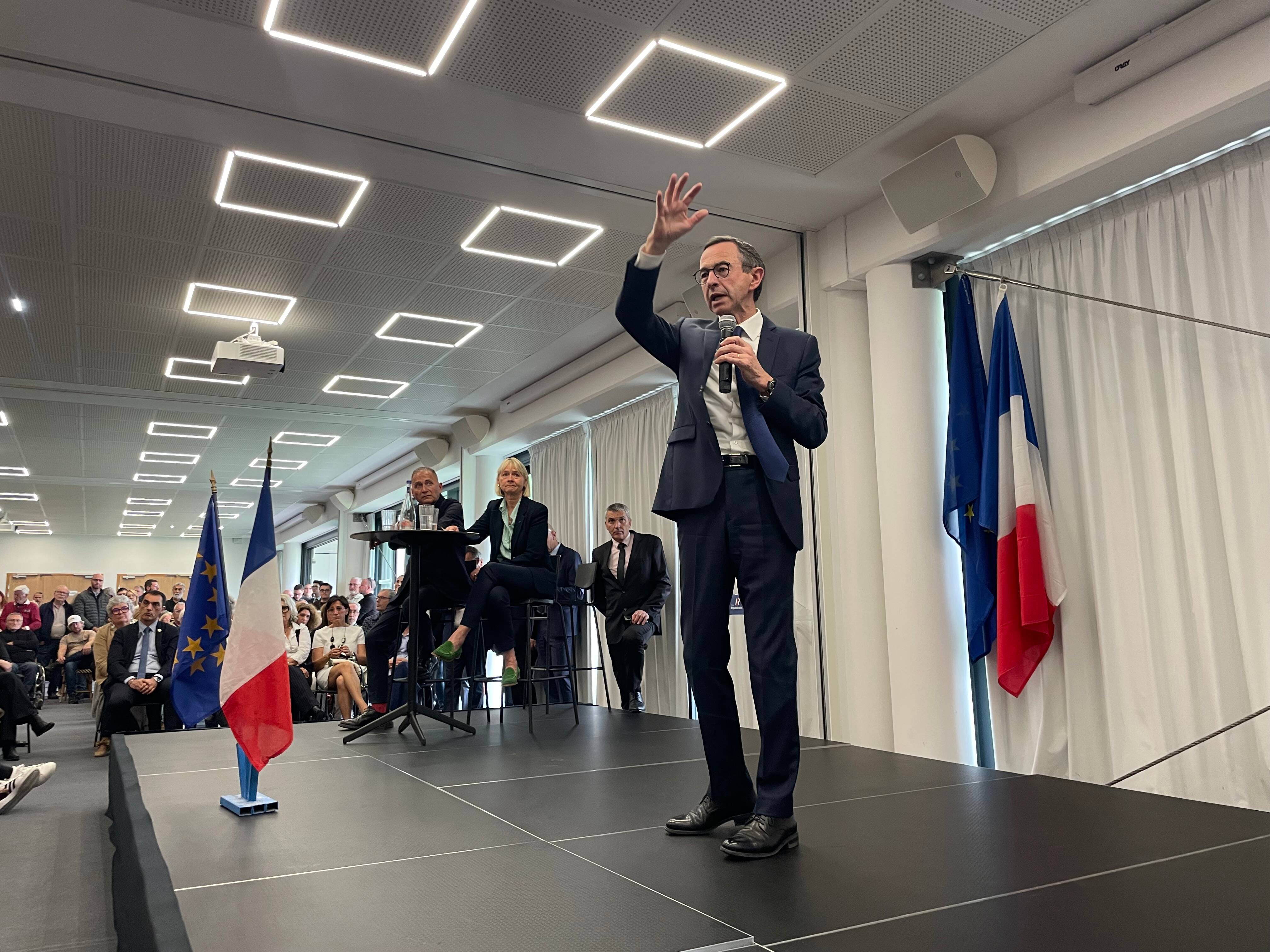 Présidence des Républicains: gros cafouillage pour le dernier déplacement de campagne de Bruno Retailleau dans le Var