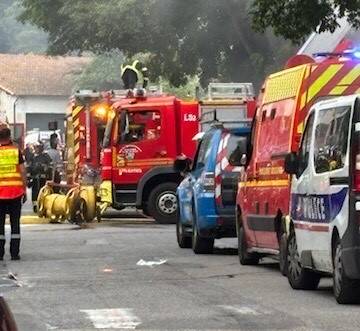 Les sapeurs-pompiers mobilisés pour un feu de cuisine à Nice-Est