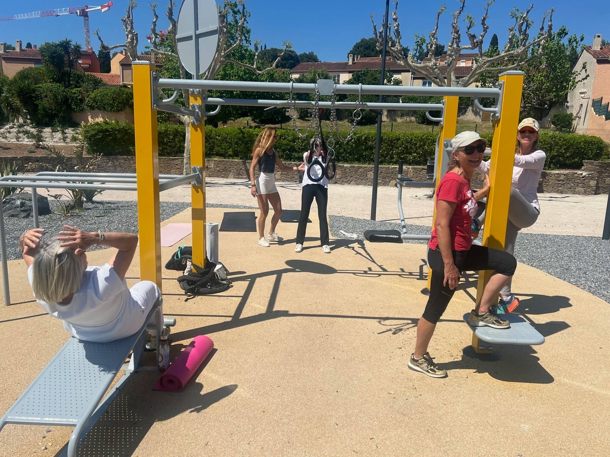 700.000 euros de travaux: un nouvel espace fitness accessible à tous dans ce parc de Cogolin