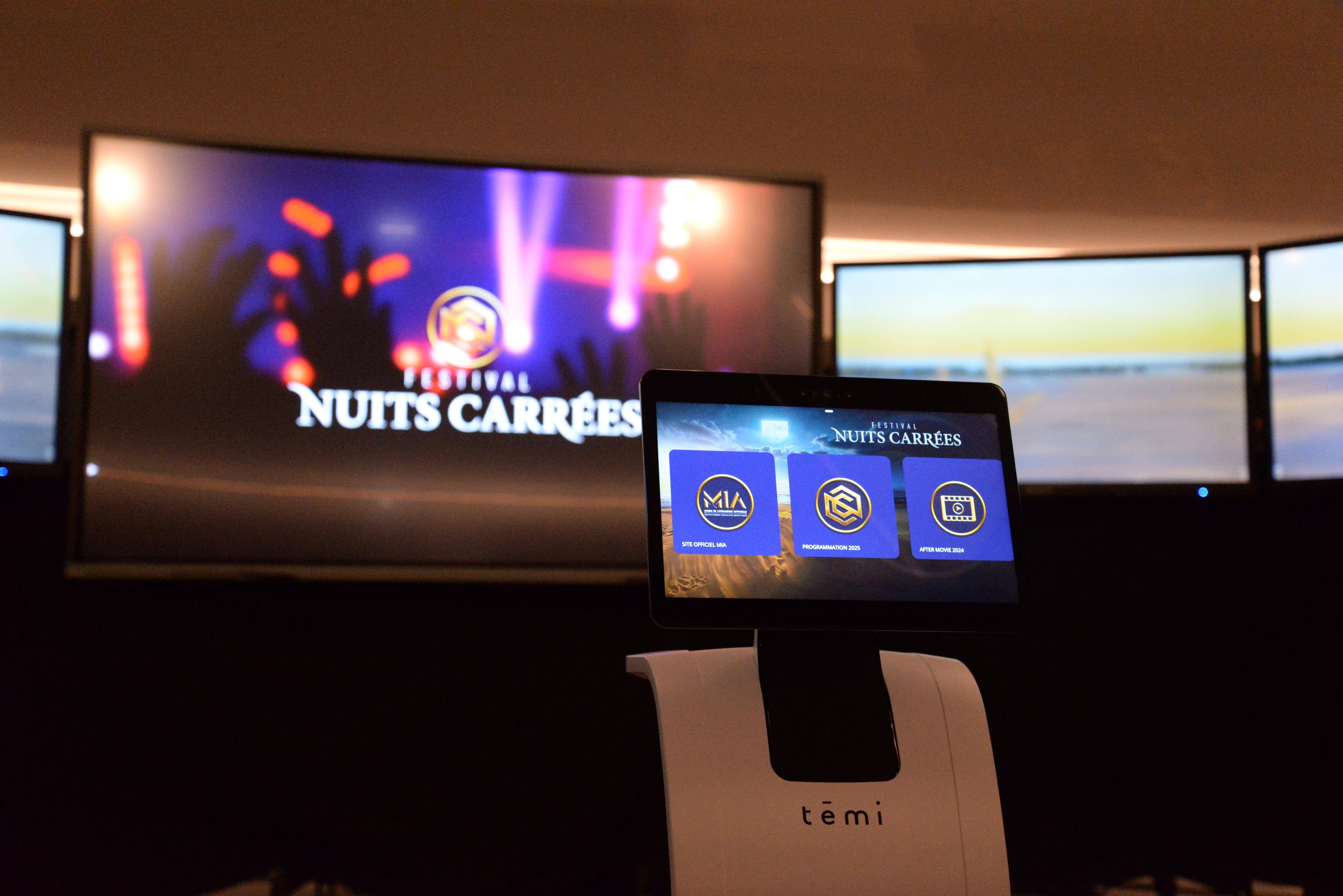 "Un outil, et non un substitut au travail de création": l'impact de l'intelligence artificielle pour la communication du festival des Nuits Carrées à Antibes