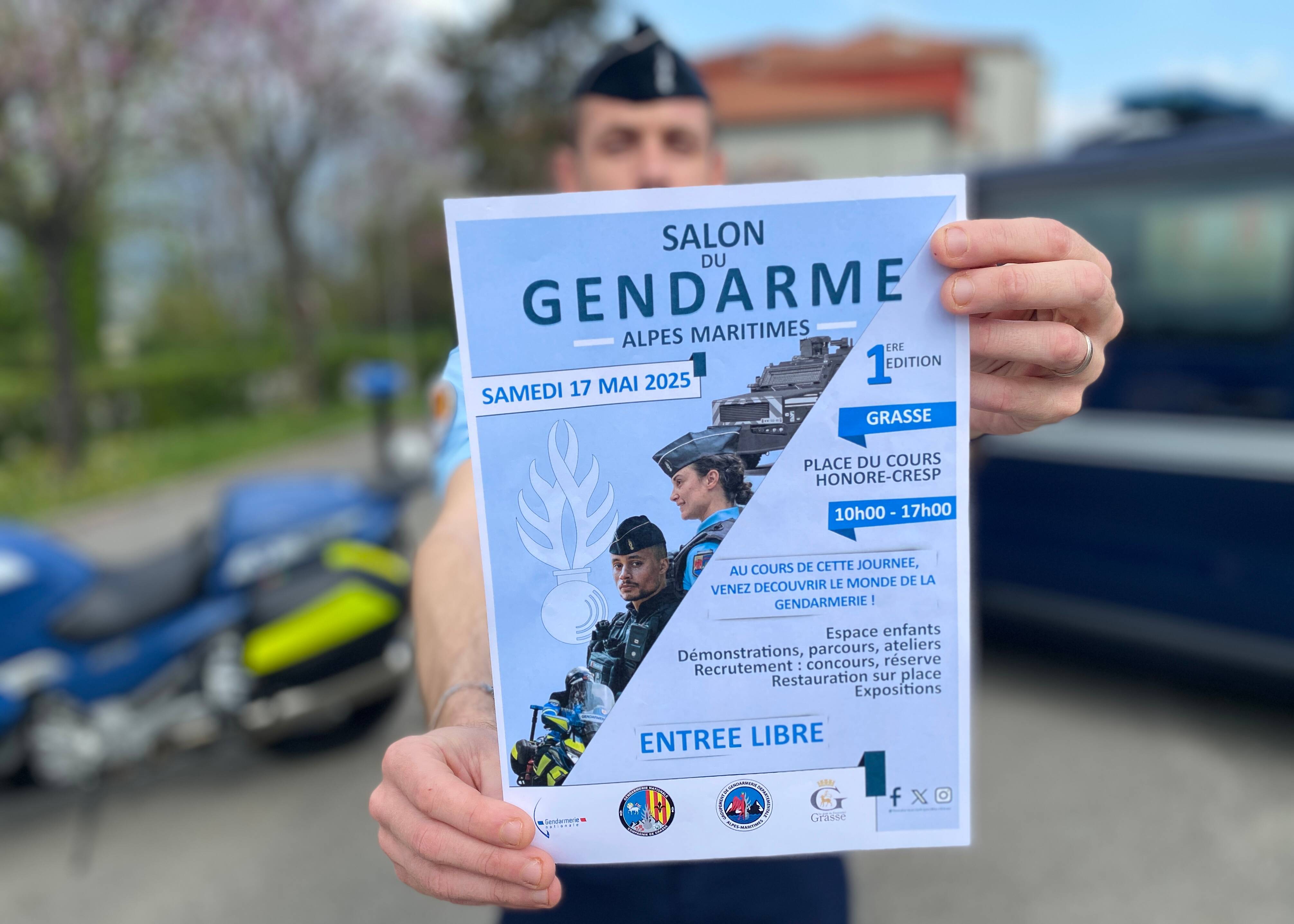 Démonstration, immersion, recrutement... un salon pour tout savoir sur les gendarmes ce samedi à Grasse