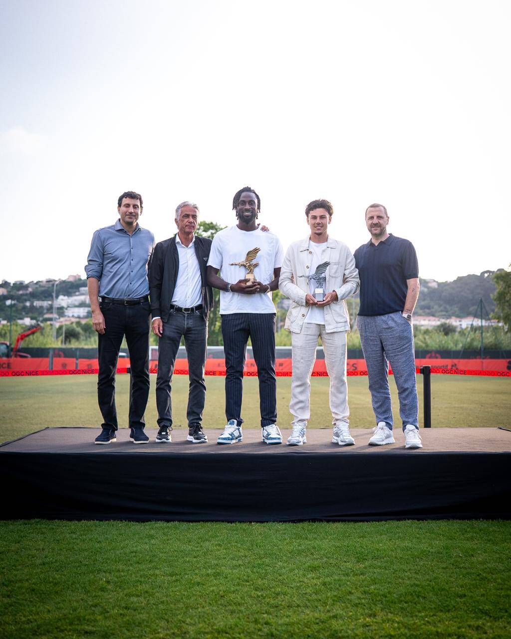 OGC Nice: Guessand et Youssouf sacrés Aiglons de la saison par les supporters