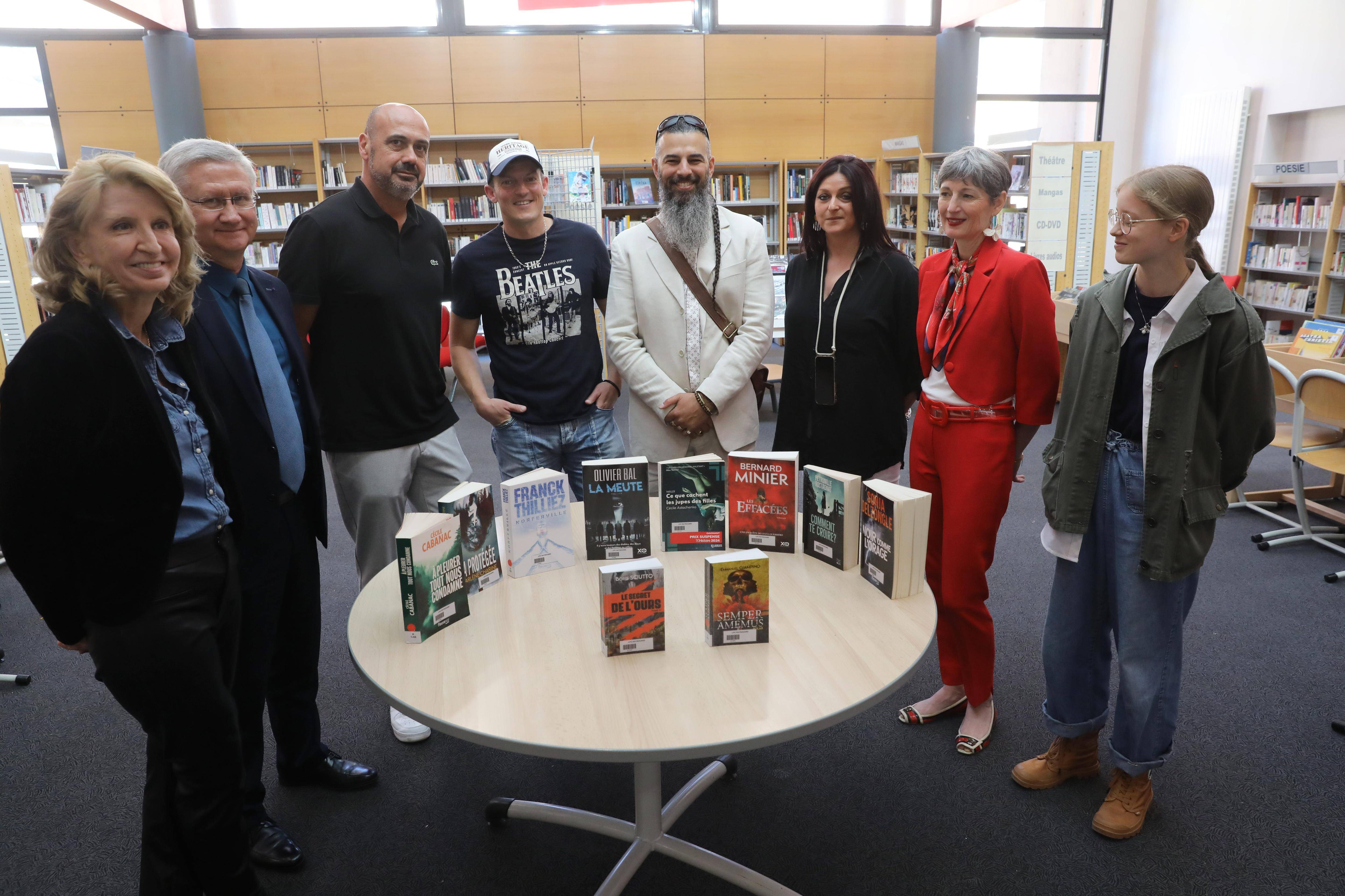 A Brignoles, Franck Thilliez remporte le prix Polar des lycéens