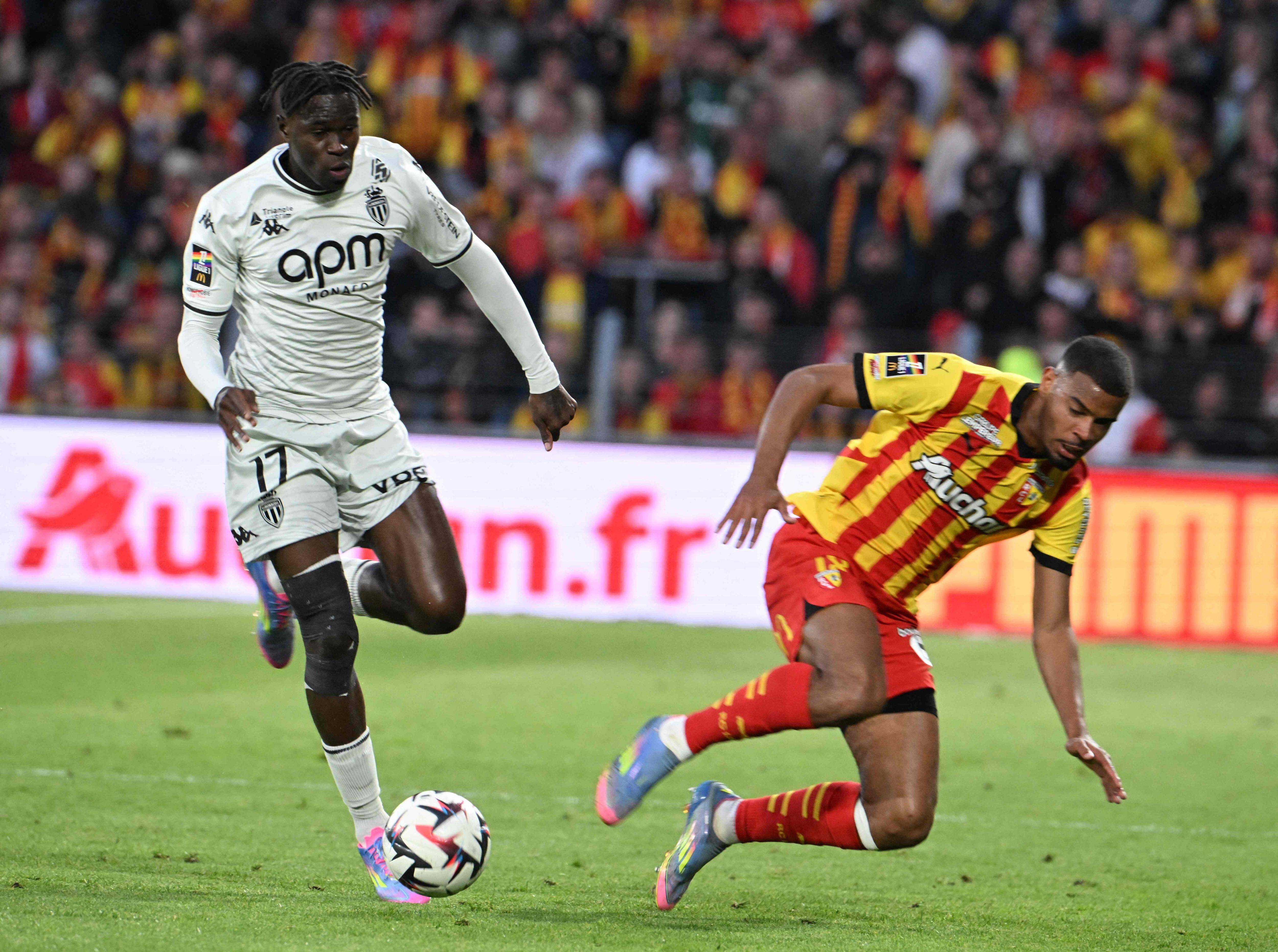 Corrigée 4-0 à Lens, l'AS Monaco termine troisième de Ligue 1