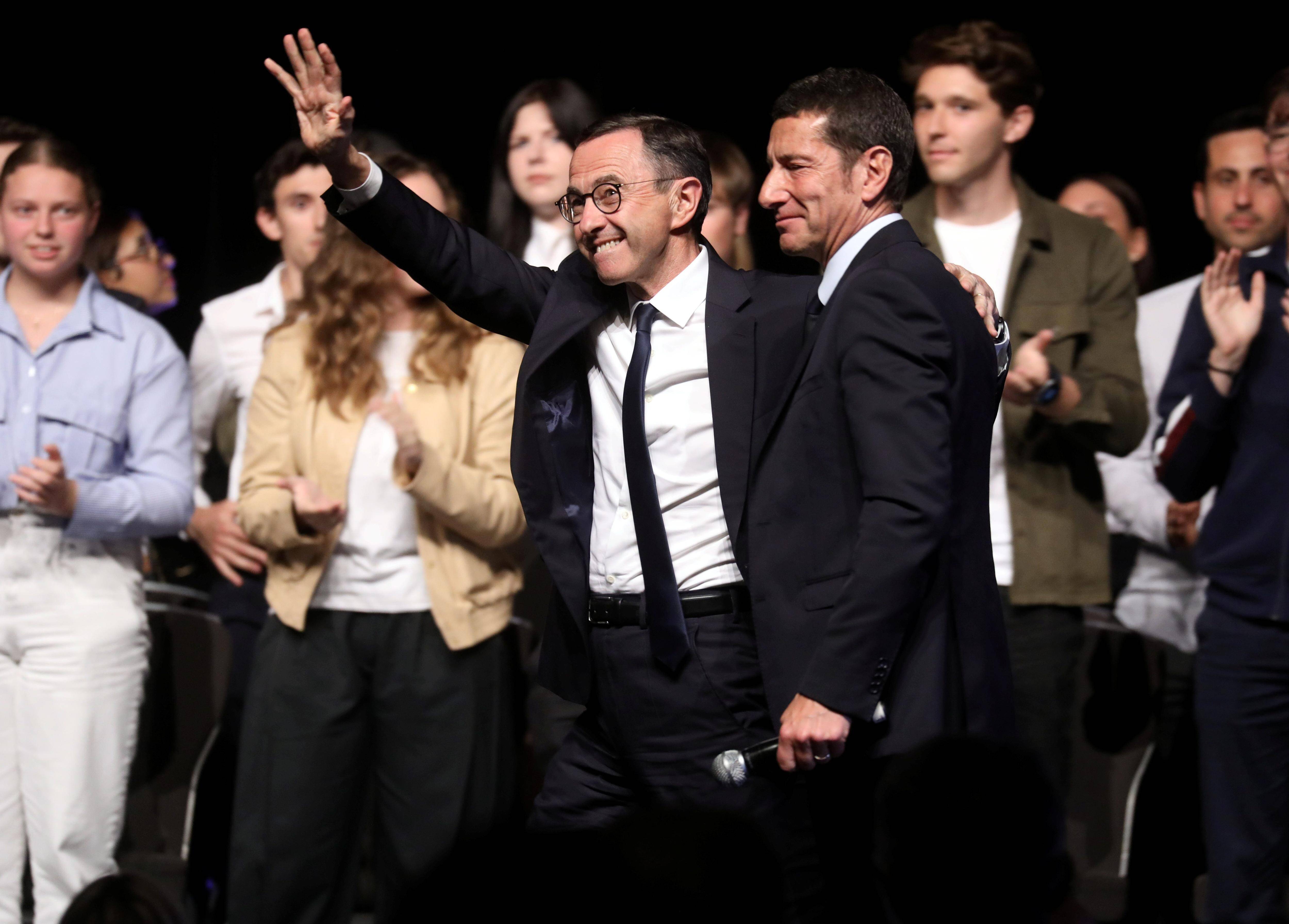 Elu président des Républicains, Retailleau l'emporte également haut la main dans les Alpes-Maritimes... même si Wauquiez résiste mieux