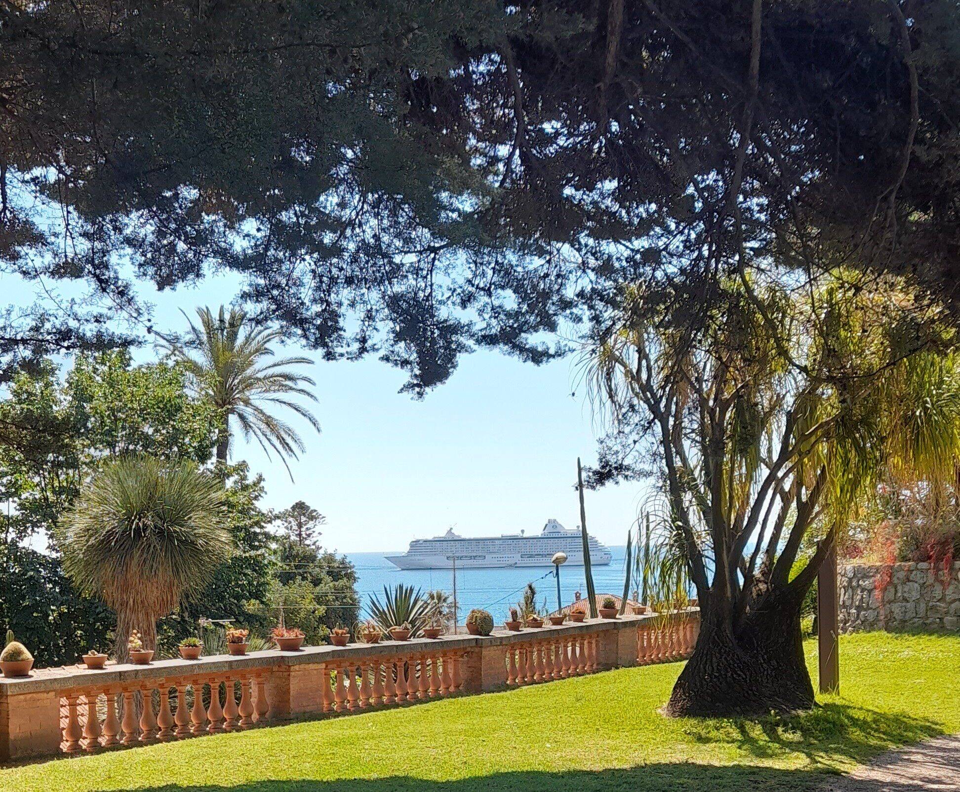 Un mégapaquebot jette l'ancre dans une zone protégée au large de Menton... et crée la polémique