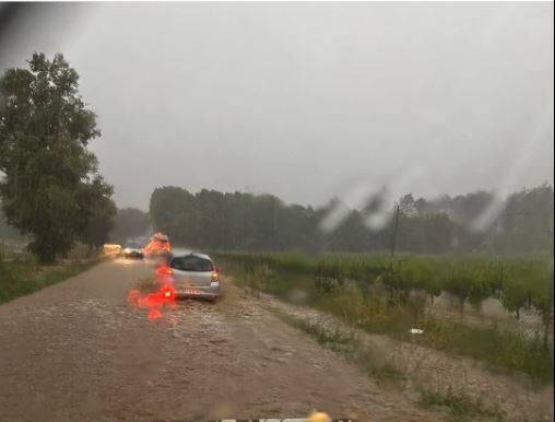 Intempéries dans le Var: le point sur les routes fermées dans le golfe de Saint-Tropez