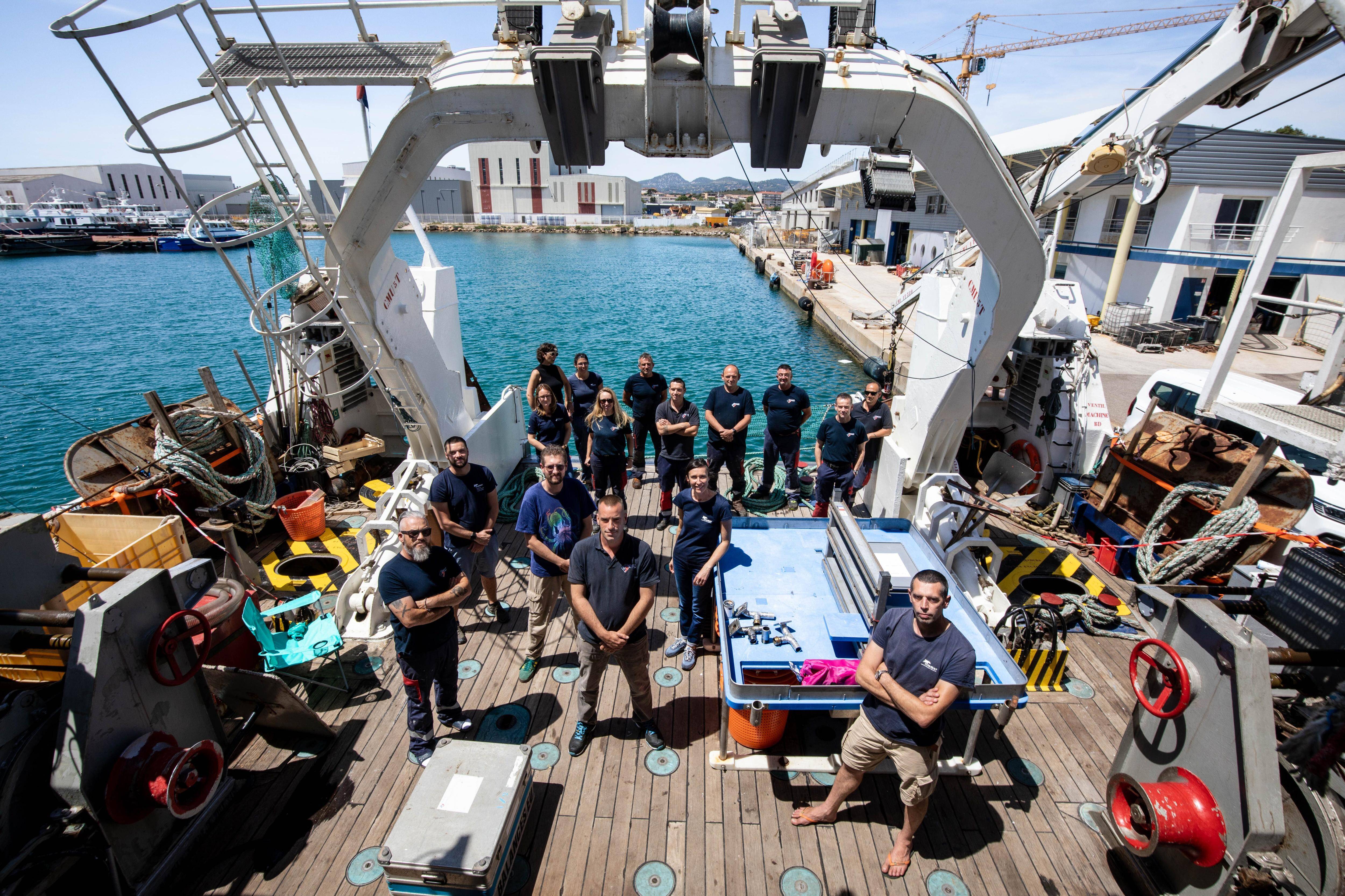 Comment vont les poissons en Méditerranée? Embarquement pour une pêche peu ordinaire sur le navire de l'Ifremer