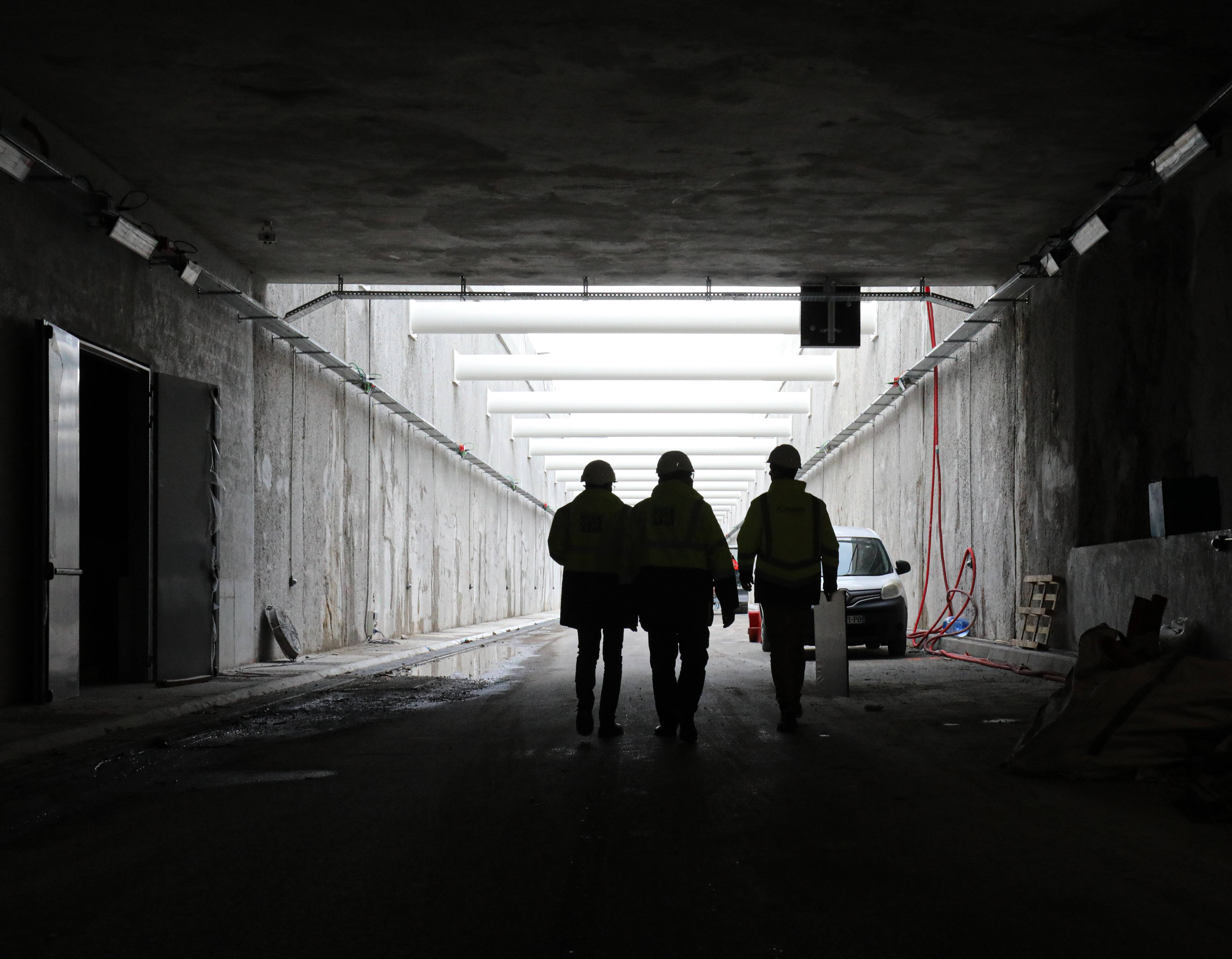 Le tunnel de sortie de la voie rapide entre en service samedi, les Niçois invités à y faire la fête vendredi soir