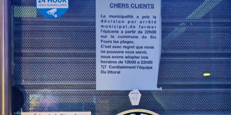 On veut juste travailler: le maire de Six-Fours interdit les épiceries de nuit, des commerçants crient à l’injustice