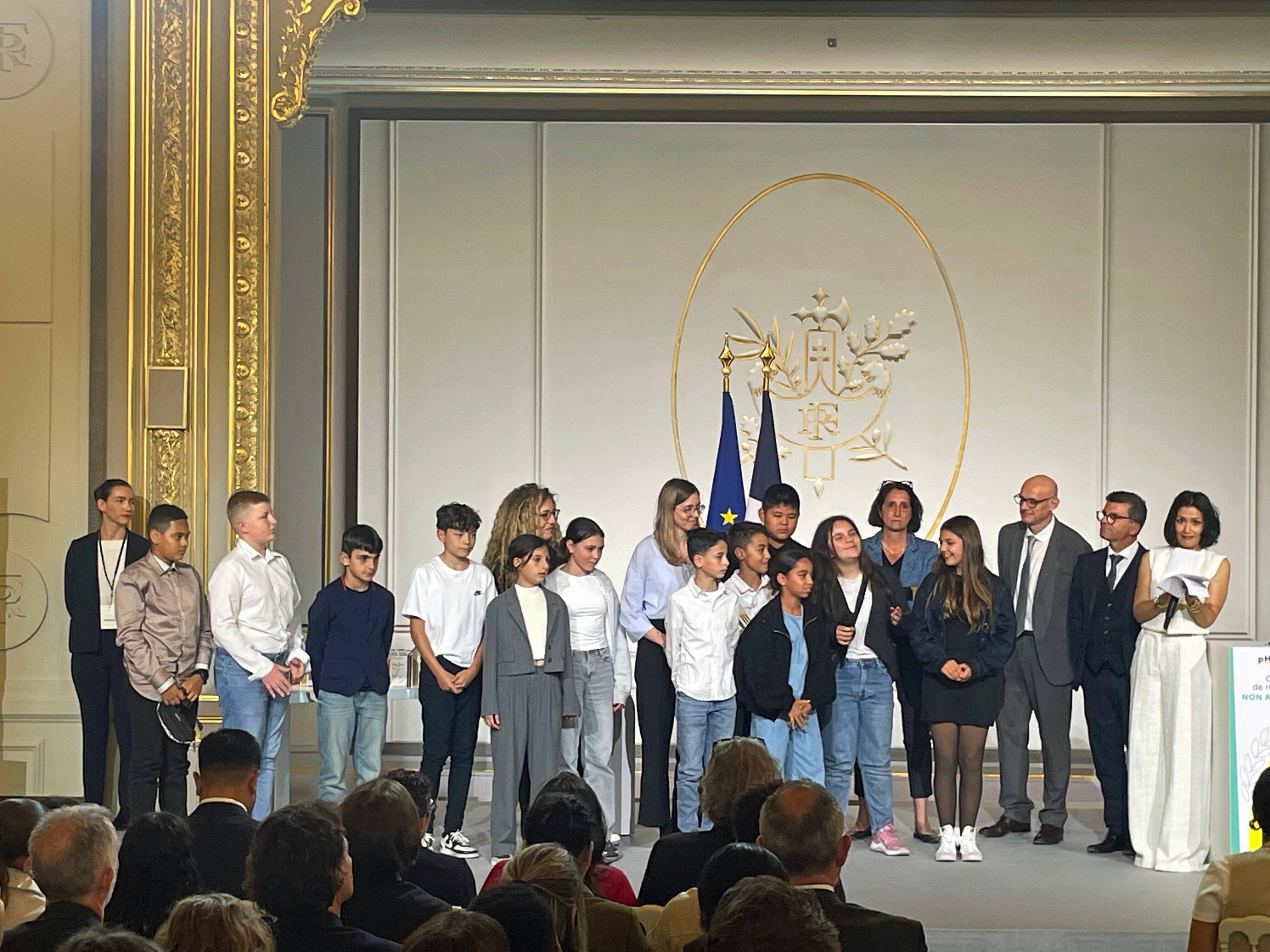 Collégiens à Cannes, ils ont obtenu un prix à Paris pour leur lutte contre le harcèlement scolaire