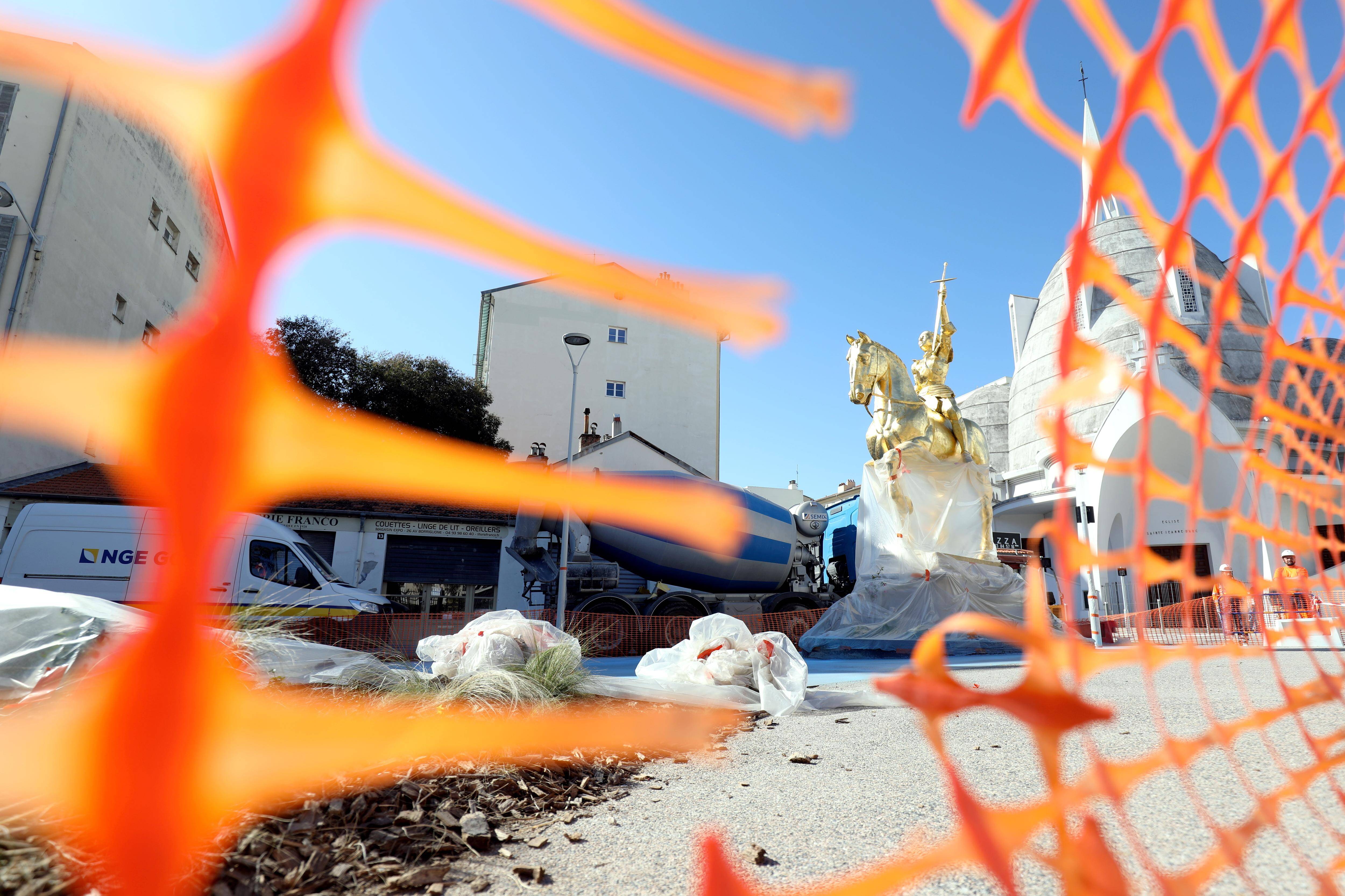La statue de Jeanne d'Arc déboulonnée à Nice? Son sort fait débat... jusque devant la cour d'appel