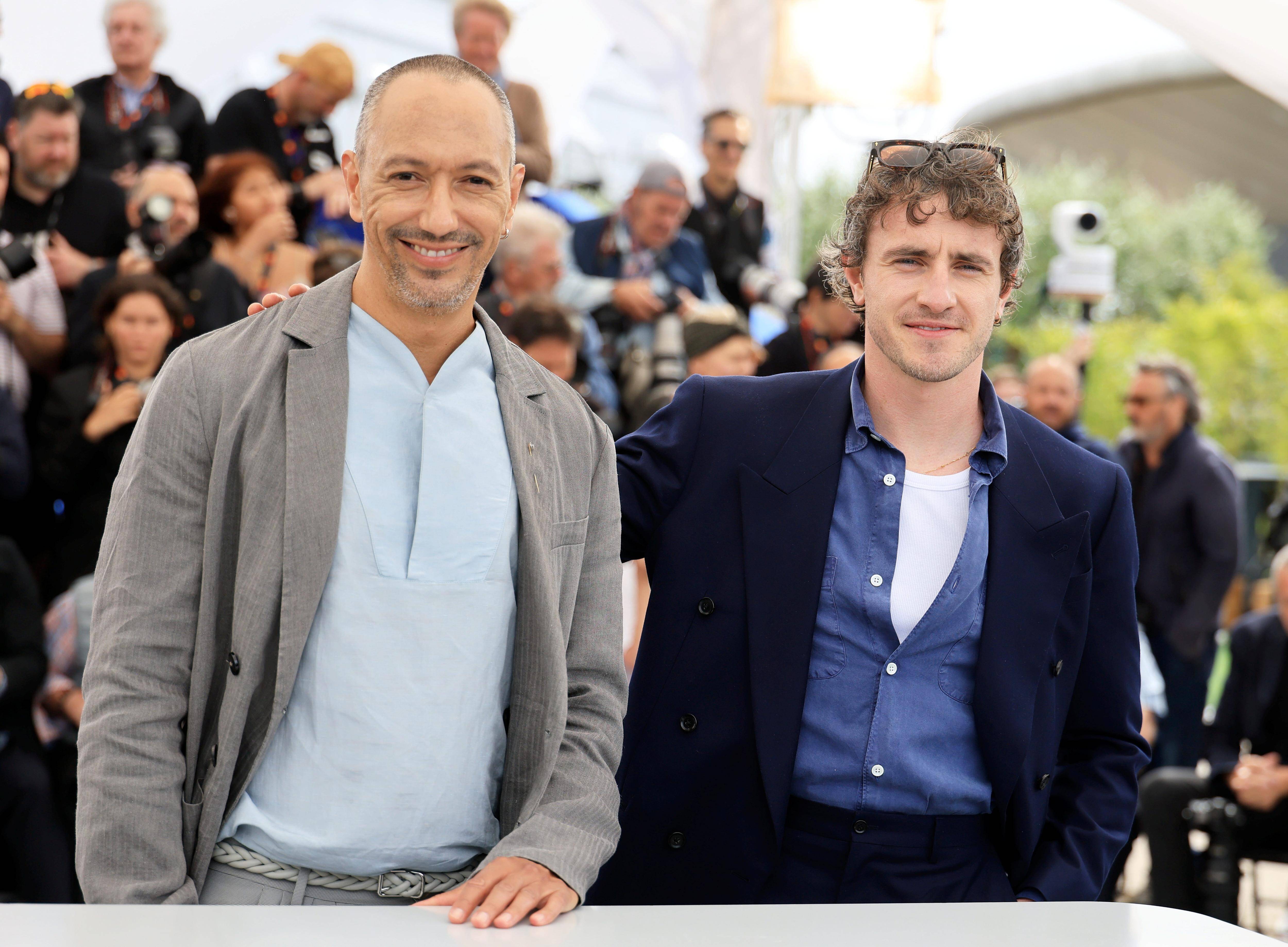 78e Festival de Cannes: "il était important que les morceaux soient la trame", en lice pour la Palme d'Or l'équipe de "The History of sound" raconte