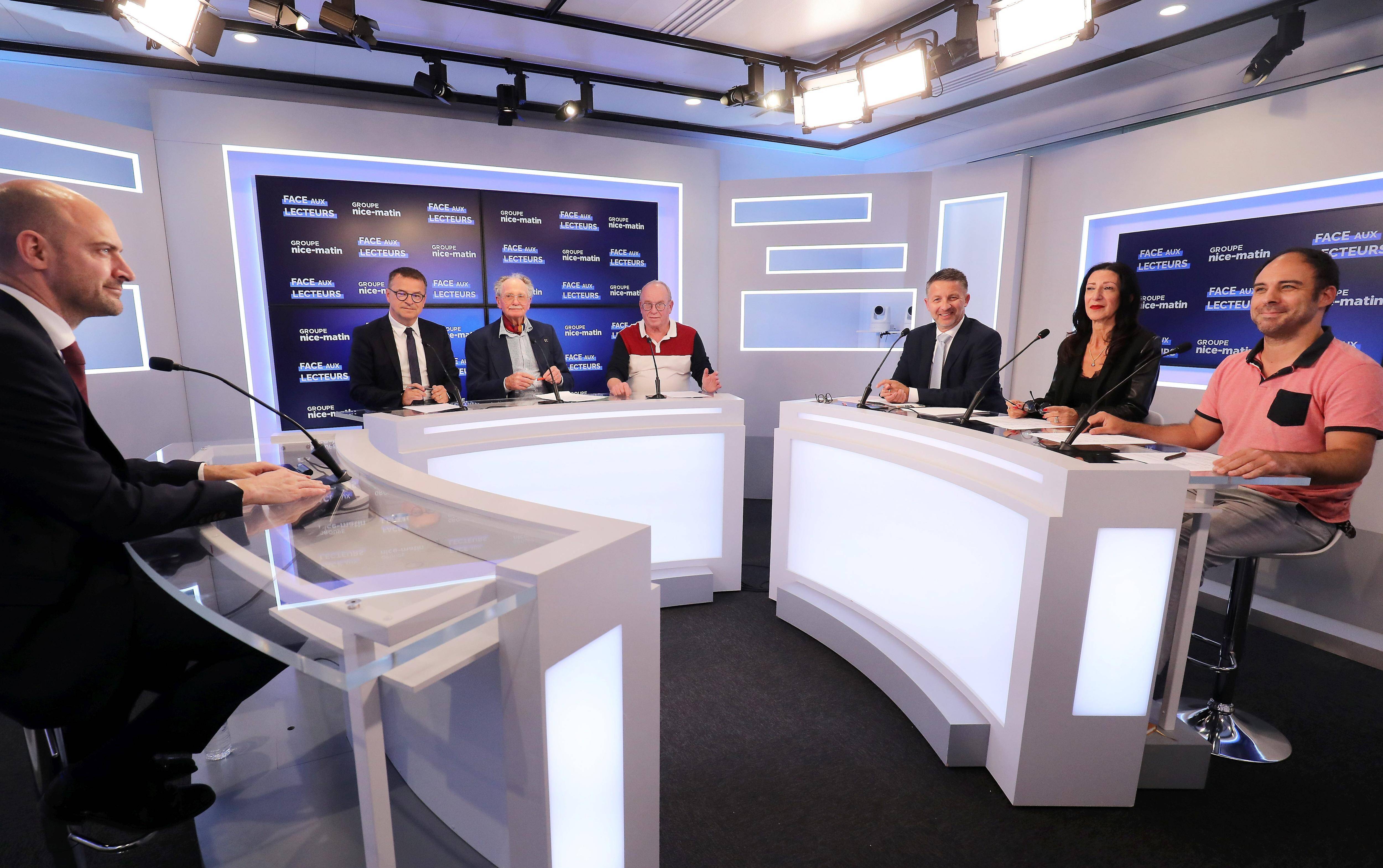 Le ministre de l'Europe et des Affaires étrangères Jean-Noël Barrot face aux lecteurs de Nice-Matin