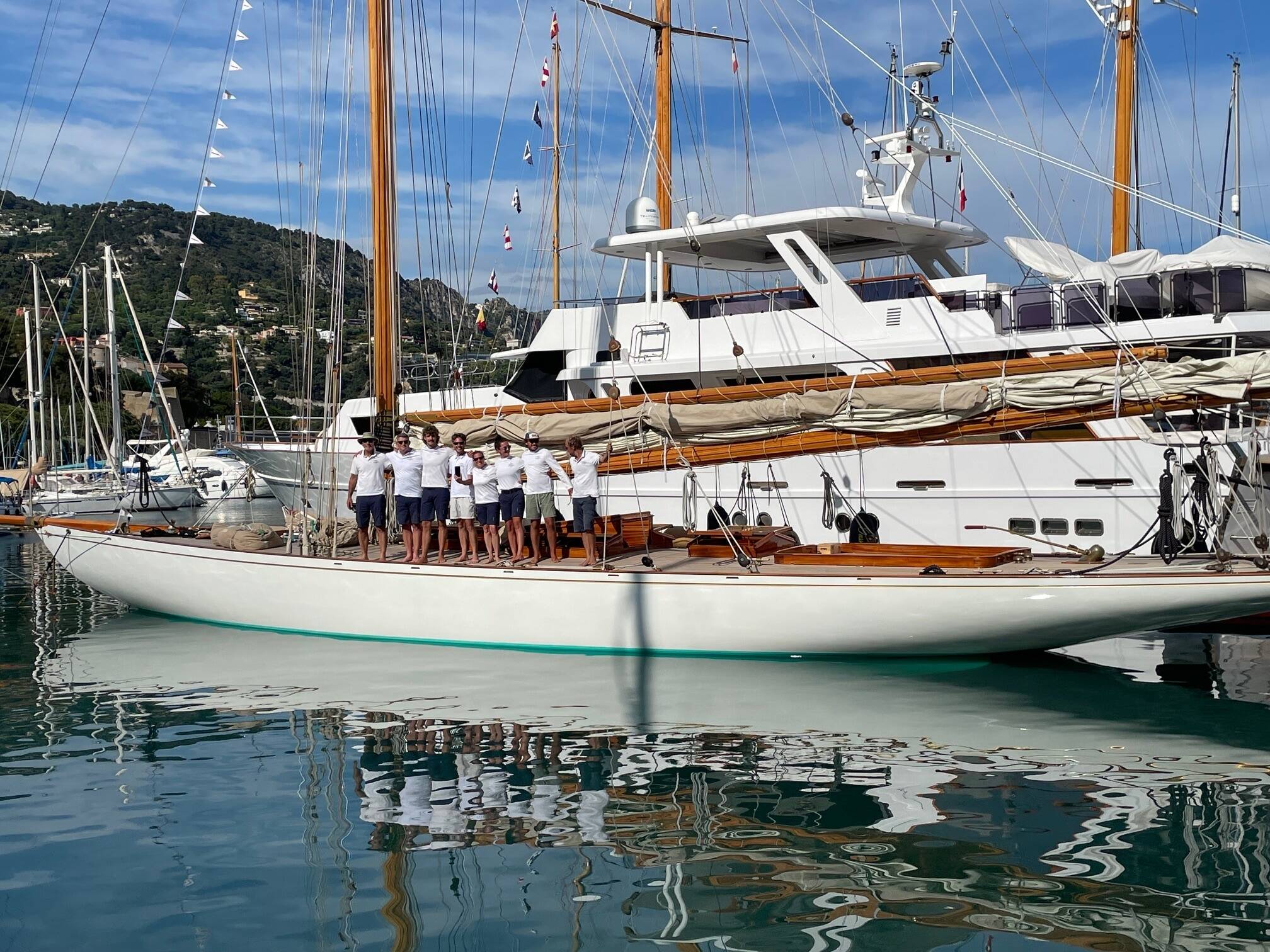 Quelle est compétition de voile organisée jusqu'à ce dimanche à Villefranche-sur-Mer?