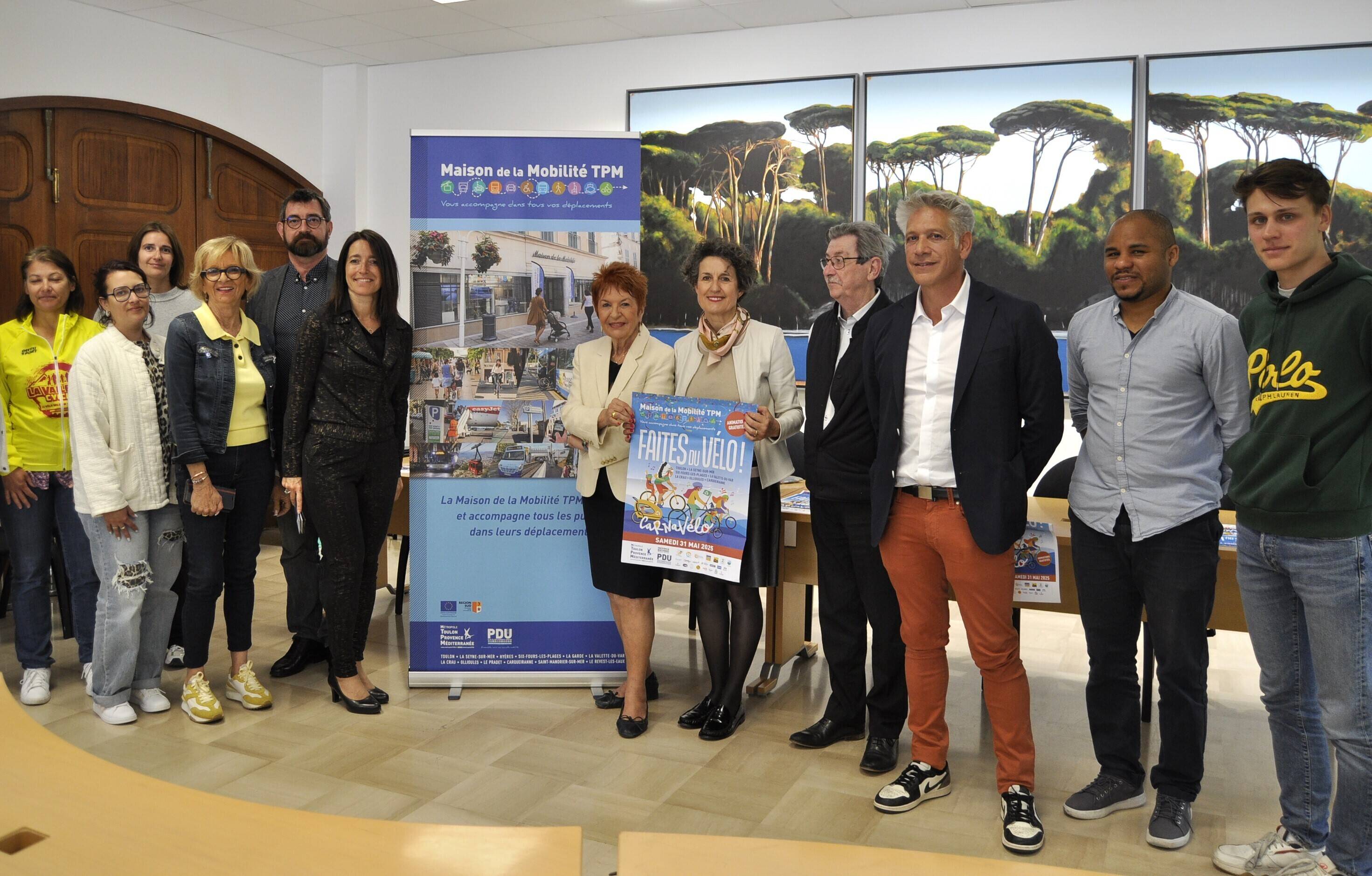 Tous en selle pour "Faites du vélo", des balades festives à deux roues dans la métropole de Toulon