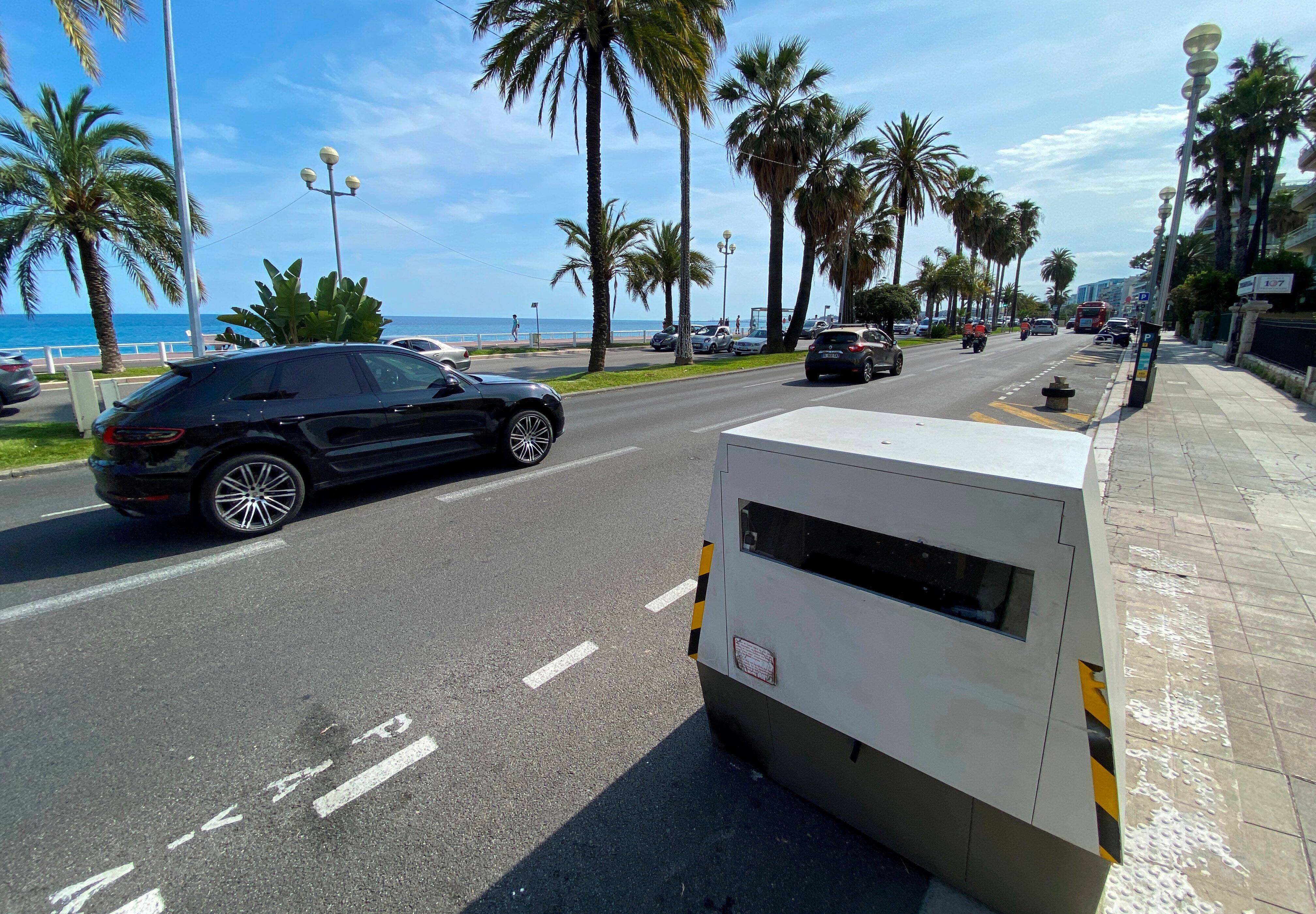 Un nouveau radar (de chantier) installé ce mardi pour lutter contre les excès de vitesse sur la promenade des Anglais à Nice