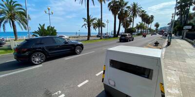 Un nouveau radar (de chantier) installé ce mardi pour lutter contre les excès de vitesse sur la promenade des Anglais à Nice