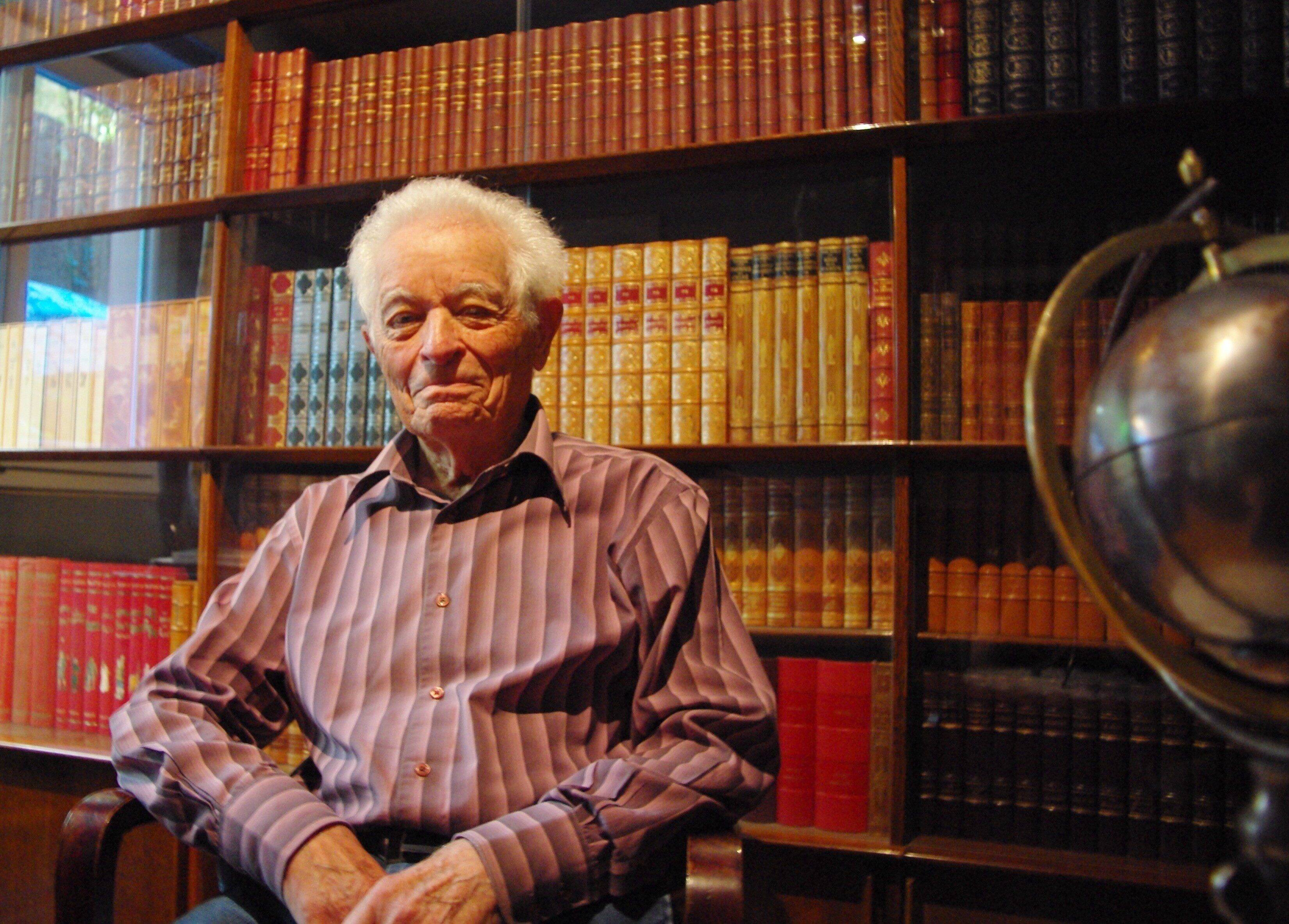 A 93 ans, ce Niçois sera le doyen des auteurs du festival du livre qui démarre ce vendredi 30 mai à Nice