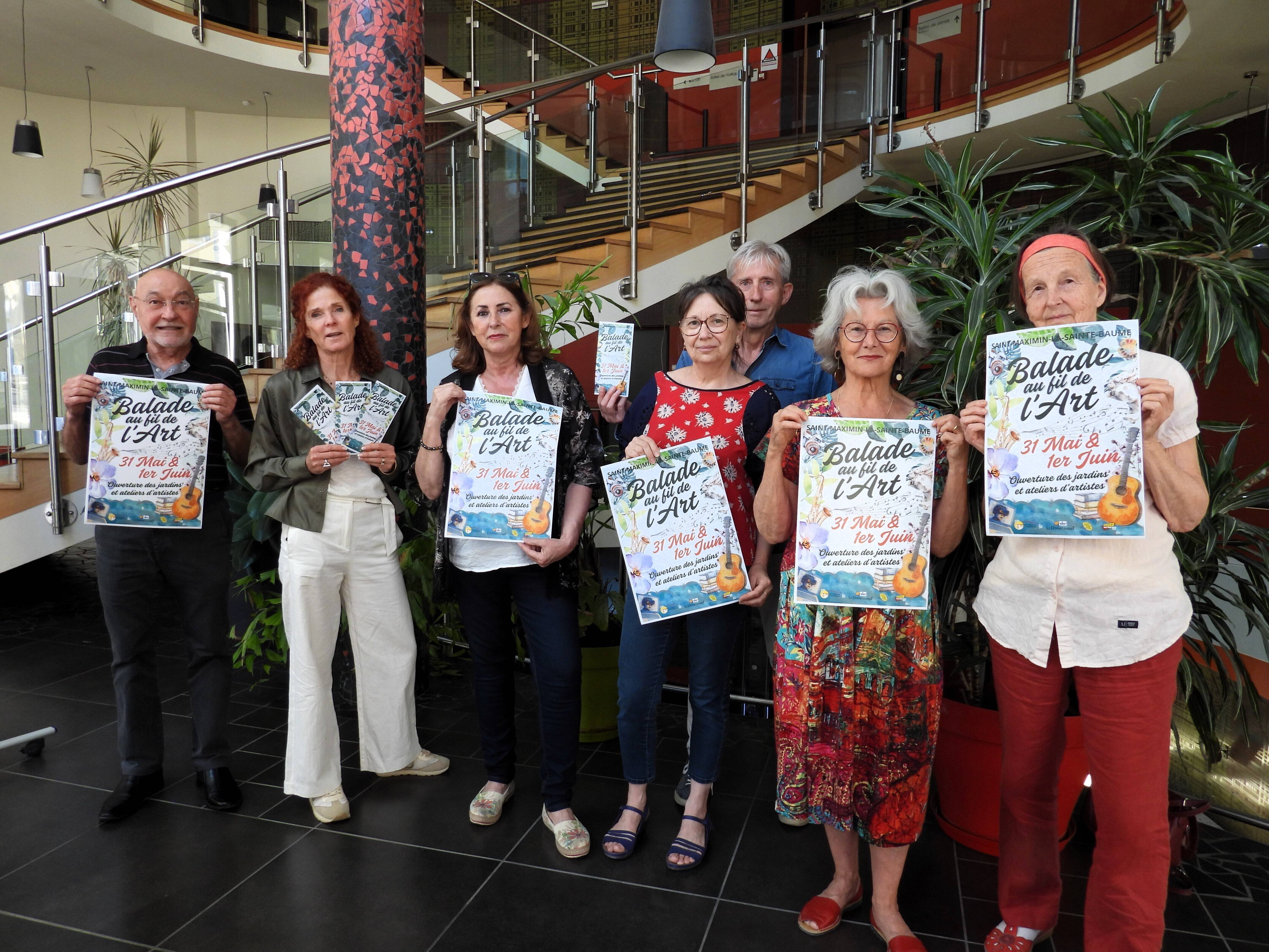 À Saint-Maximin, une invitation à découvrir l'art au fil d'une balade