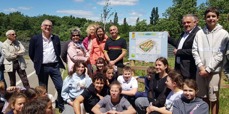 Le collège de Roquebrune-sur-Argens inaugure son jardin-forêt