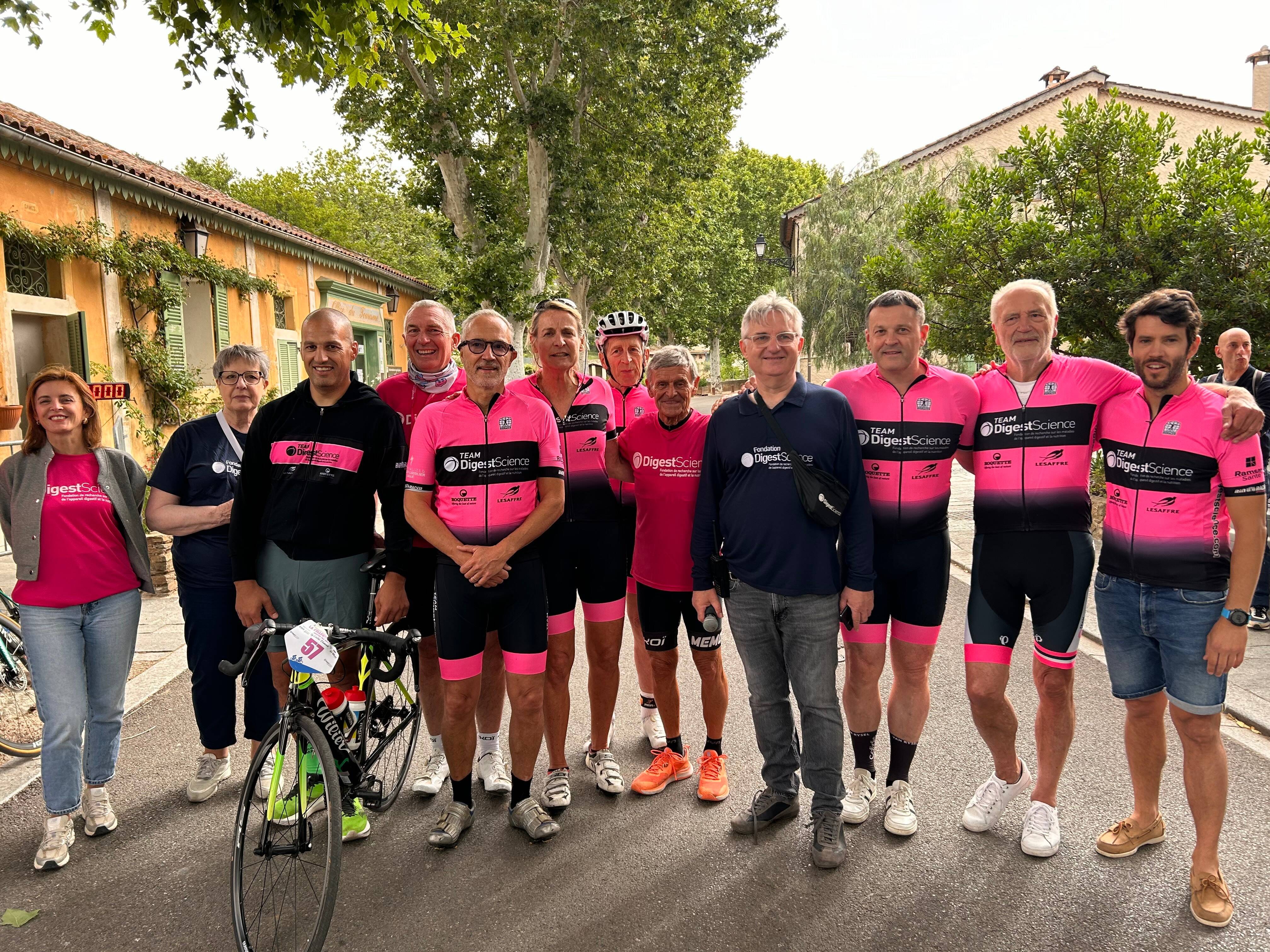 À vélo pour soutenir la recherche contre les maladies digestives