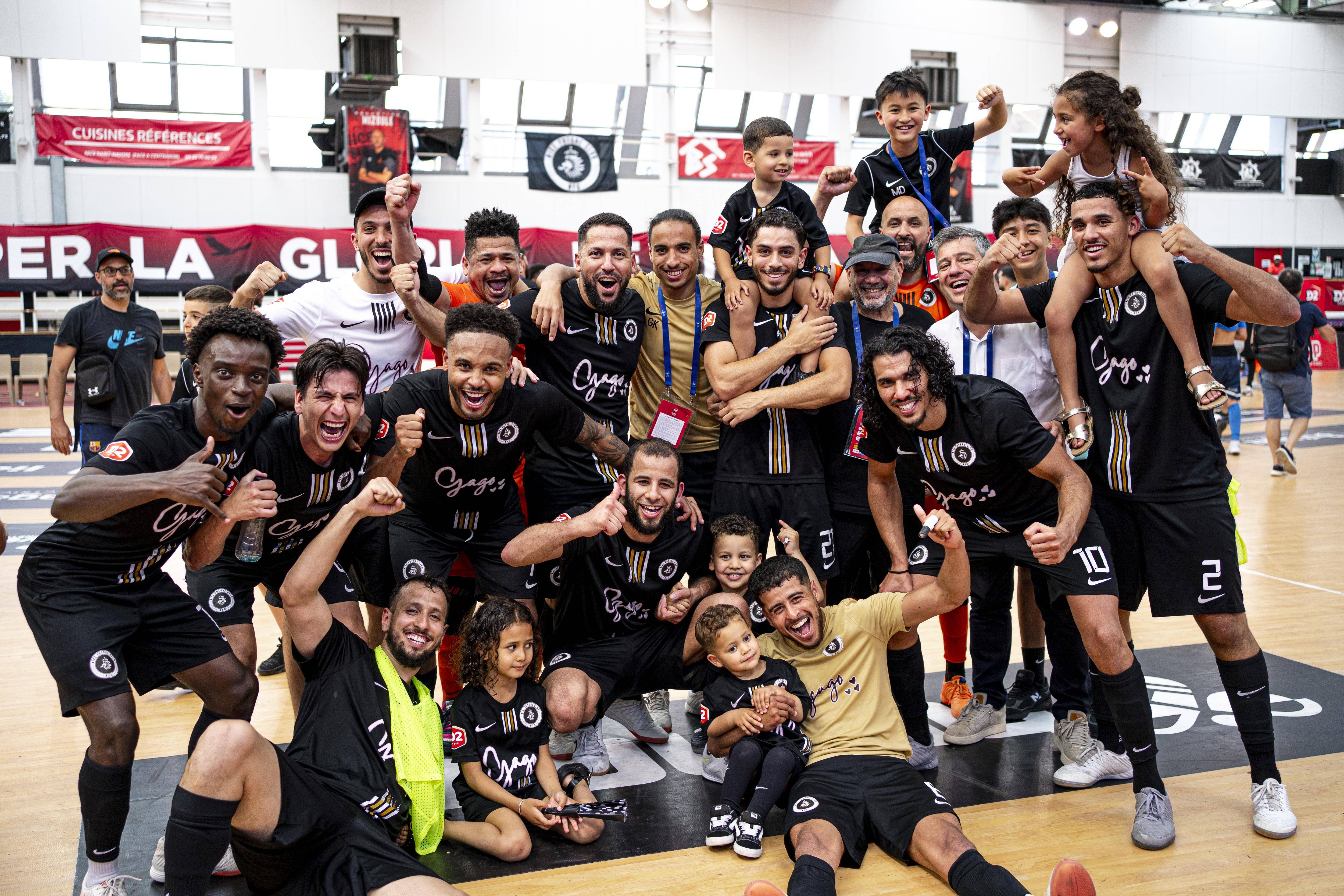 "On n'est pas très beaux mais on est costauds", les joueurs du Nice Futsal Club montent en D1
