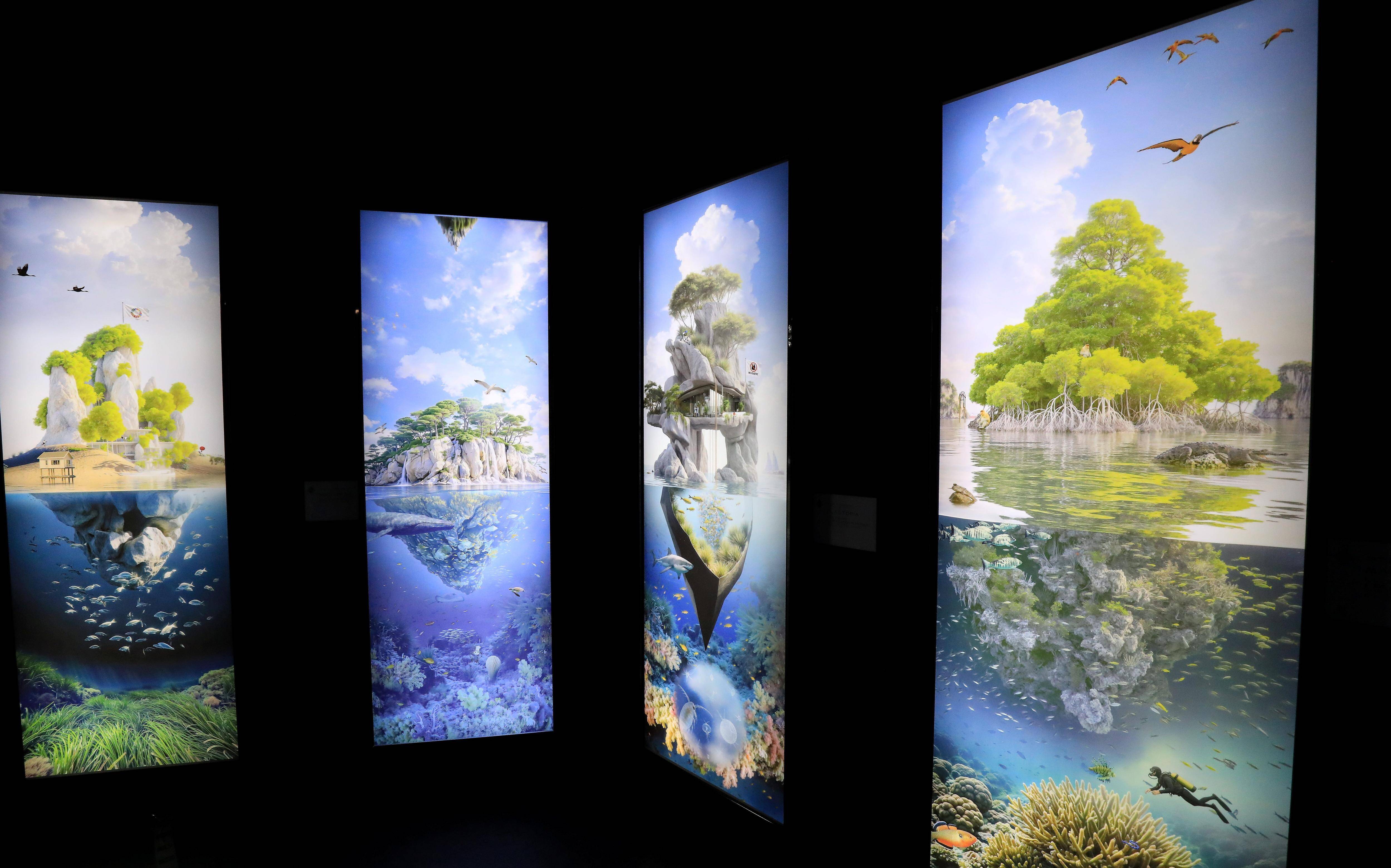 Sommet des Nations-Unies sur l'Océan: une Baleine a englouti le palais des expositions