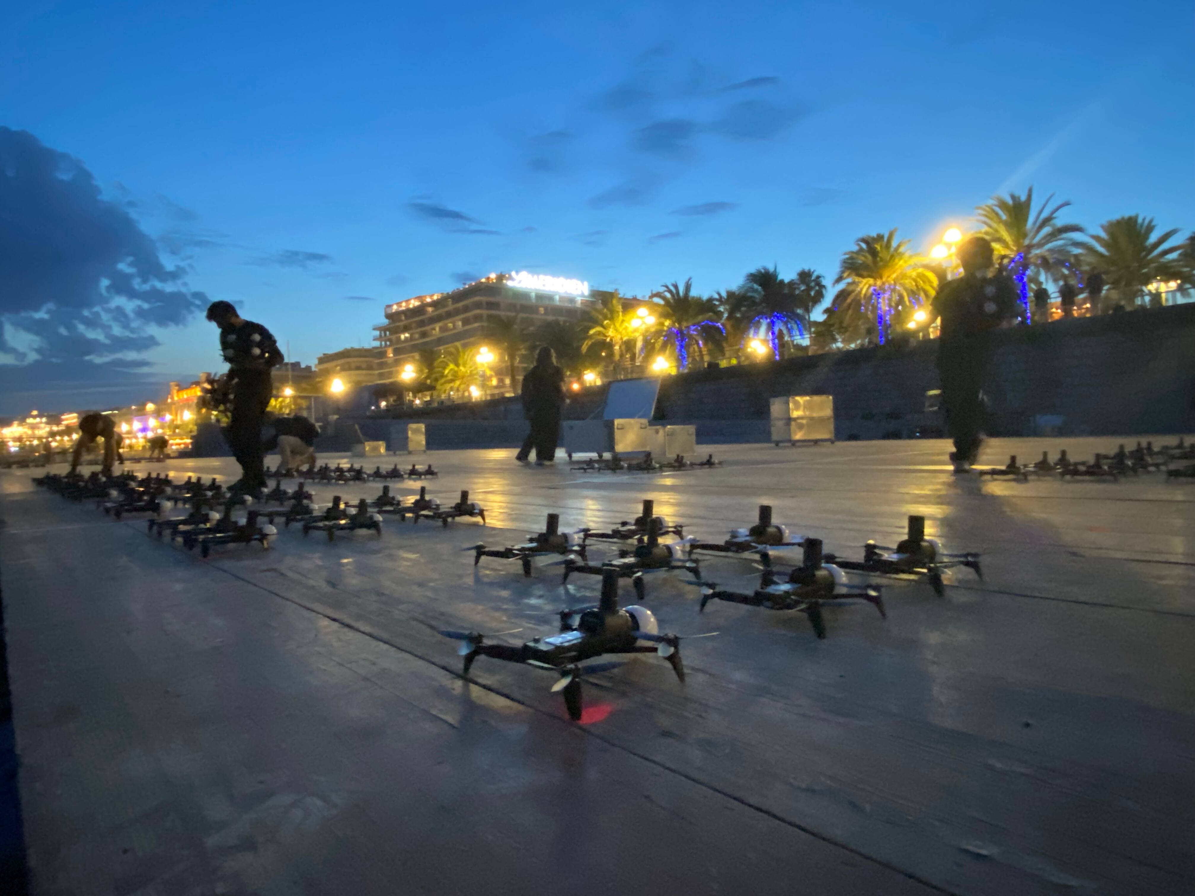 L'entreprise Dronisos nous a ouvert les répétitions de son spectacle de 2.025 drones, prévu ce vendredi 6 juin à Nice
