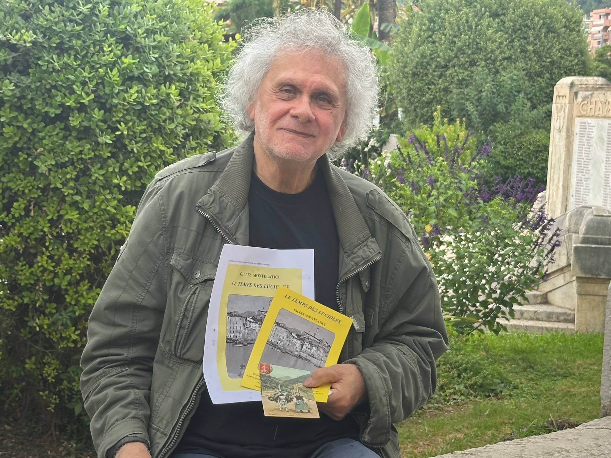 Gilles Montelatici nous replonge au temps des campagnes éclairées par les lucioles à Menton