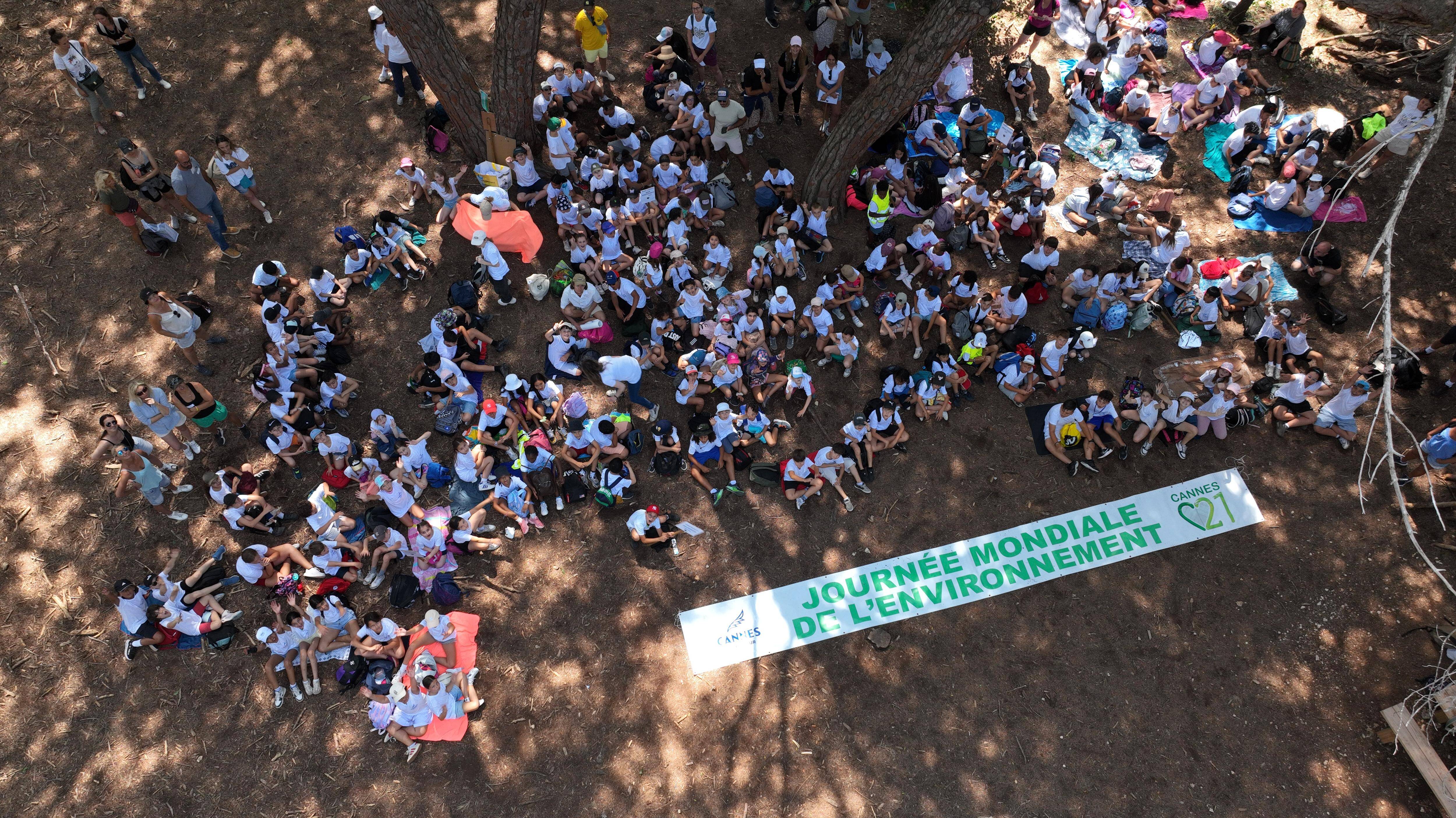 À Cannes, 259 écoliers ont visité l'Île Sainte-Marguerite dans le cadre de la Journée mondiale de l'environnement