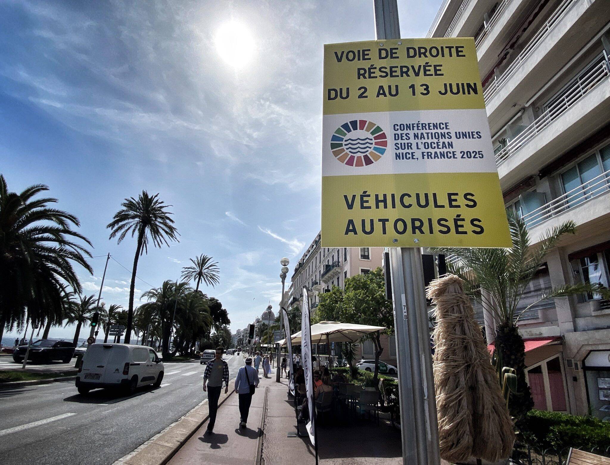 Un policier mobilisé sur le dispositif de sécurité du Sommet de l'océan Unoc percuté à moto à Nice