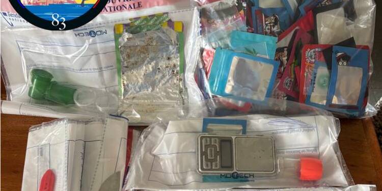 Un trafic Ubershit démantelé sur Bormes Le Lavandou: des produits saisis, cinq individus interpellés