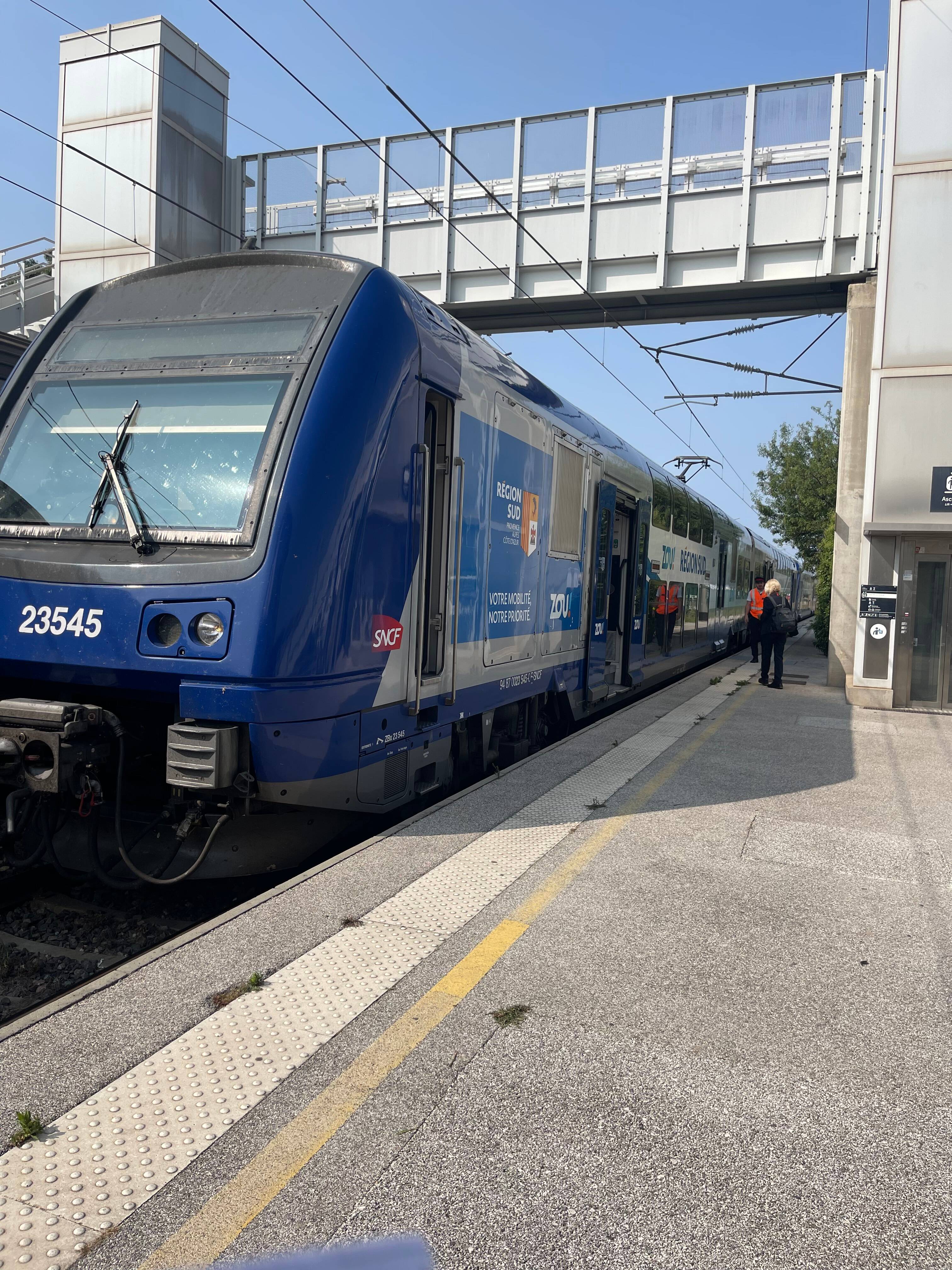 "Nous sommes sortis pour essayer de l'extraire": une femme percutée par un train à La Garde, voici ce que l'on sait