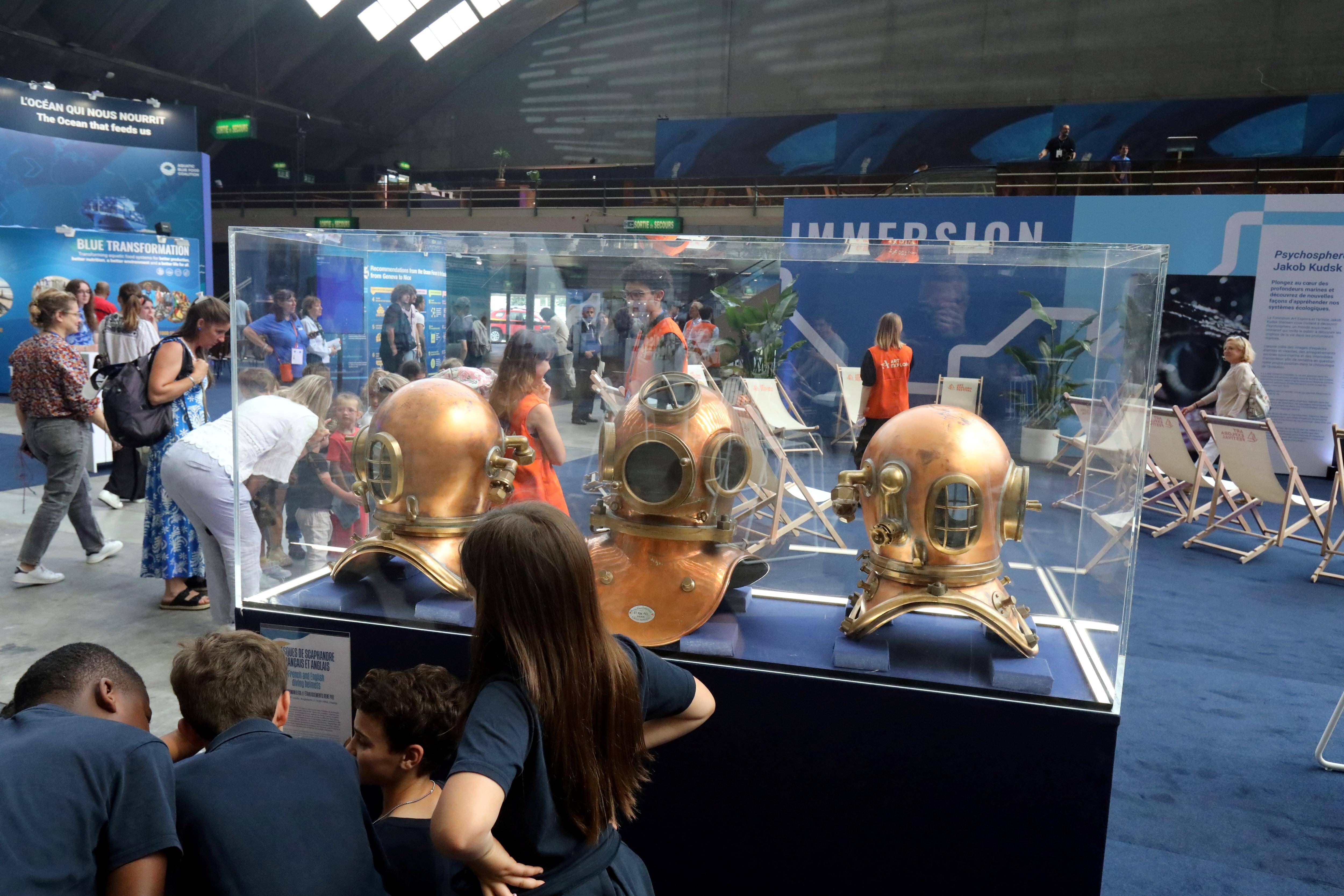 Près de 20.000 visiteurs lundi à la Baleine, record d'affluence au palais des Expositions de Nice